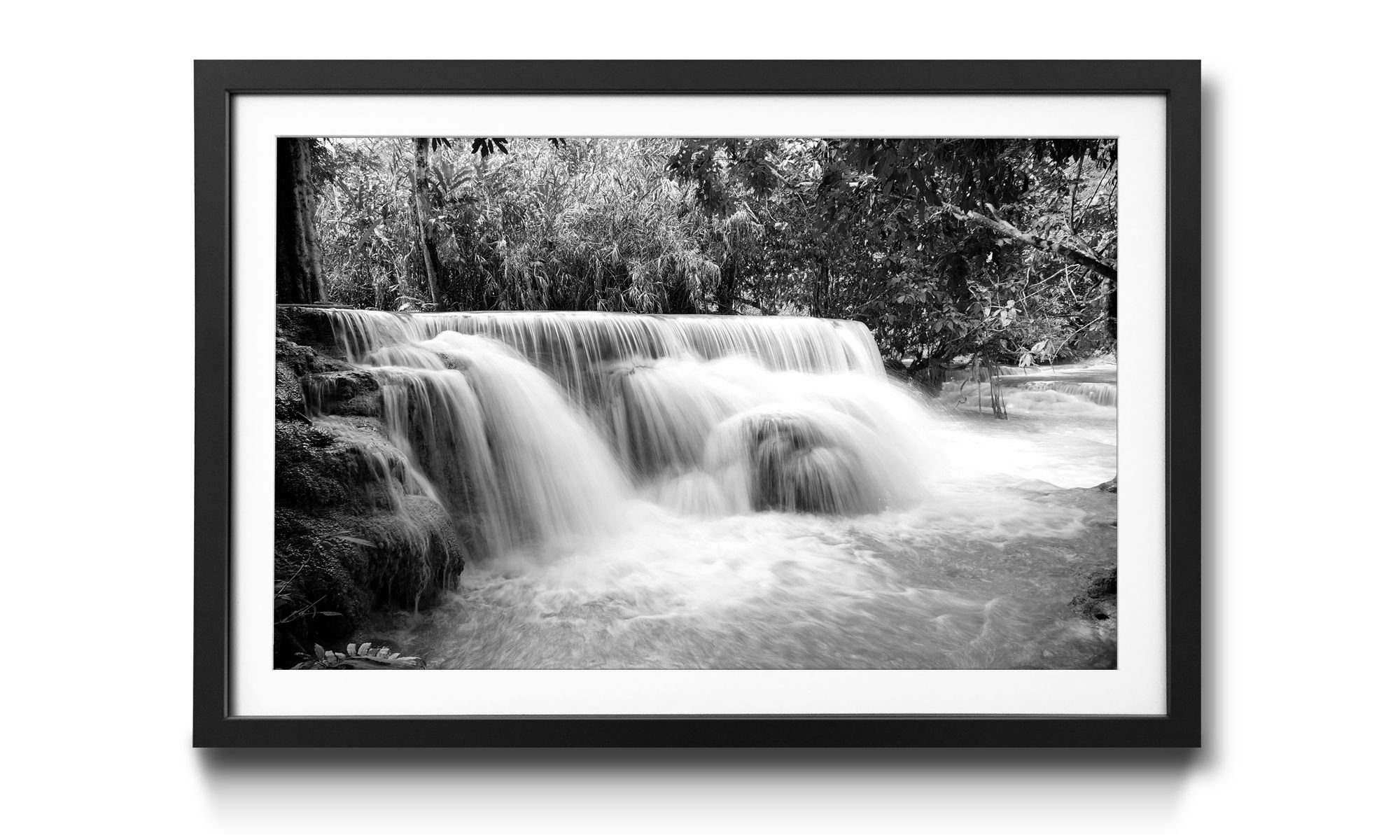WandbilderXXL Kunstdruck Waterfall in the Jungle, Landschaft, Wandbild, in 4 Größen erhältlich