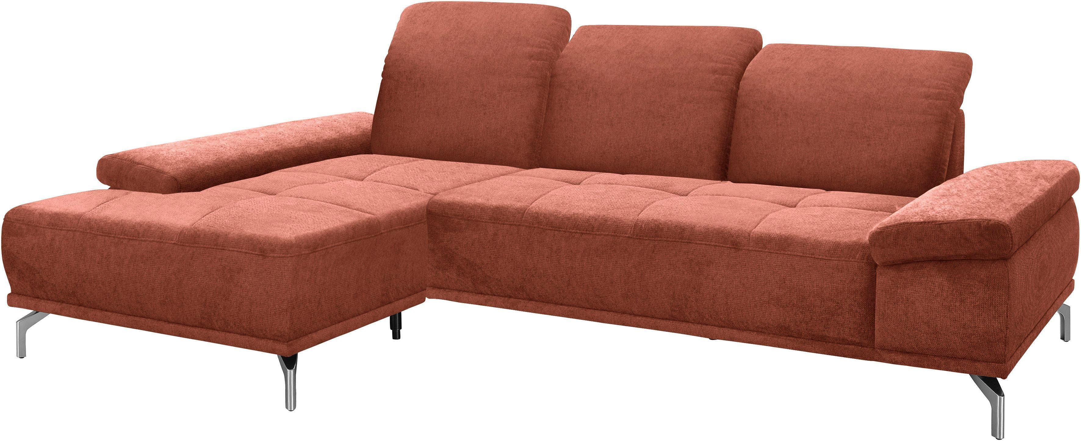 Places of Style Ecksofa "Caluna", Inkl.Sitztiefenverstellung, wahlweise mit günstig online kaufen