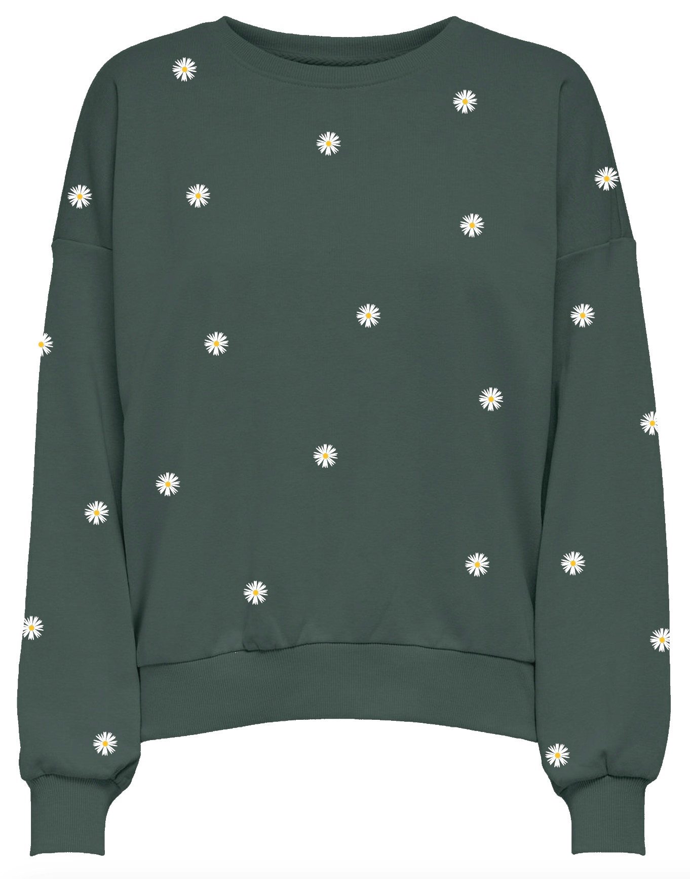 ONLY Sweatshirt ONLBROOKE L/S O-NECK FLOWER SWT günstig online kaufen