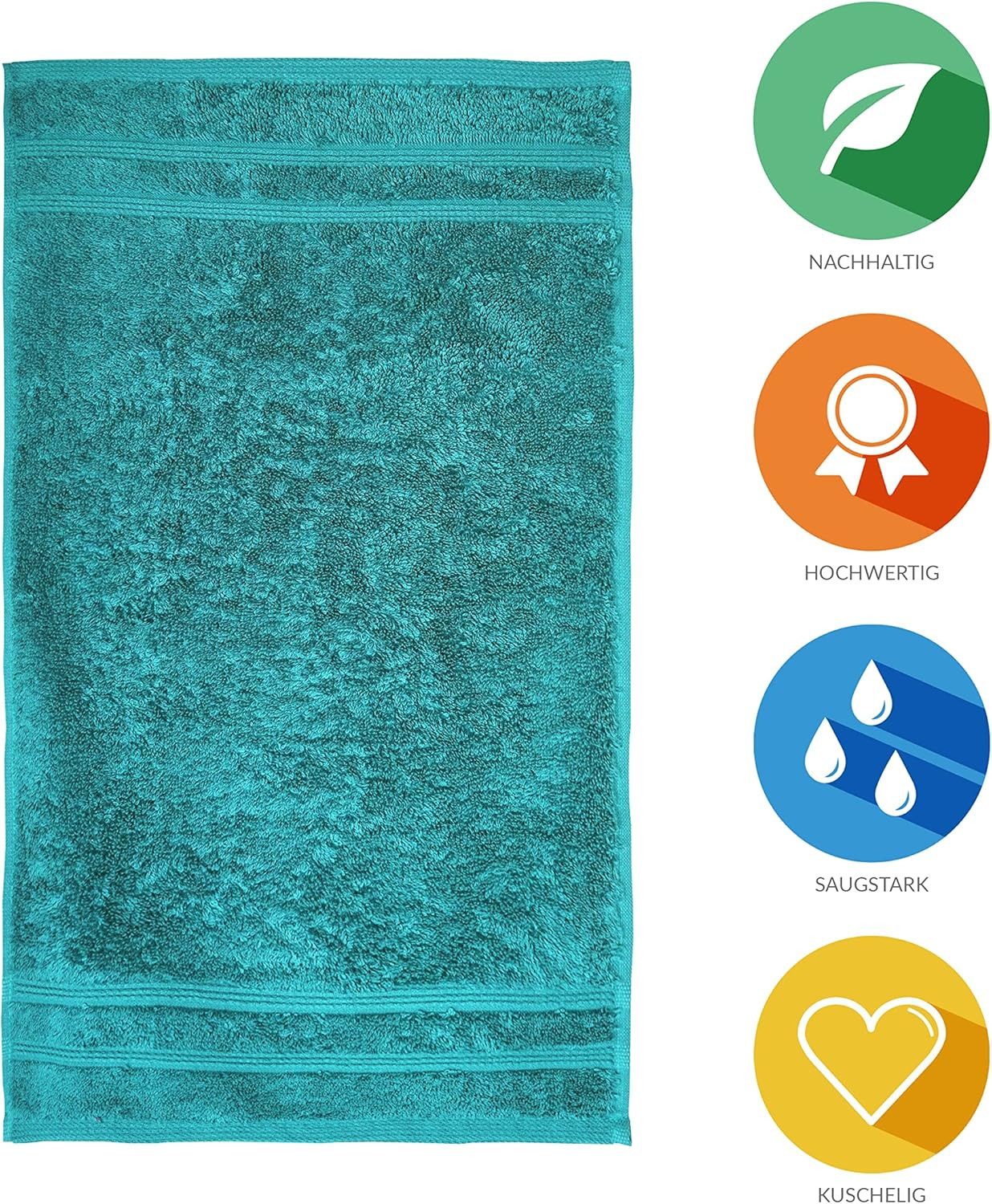 Lavea Handtuch Set Bio-Baumwoll Serie Bali, günstig online kaufen