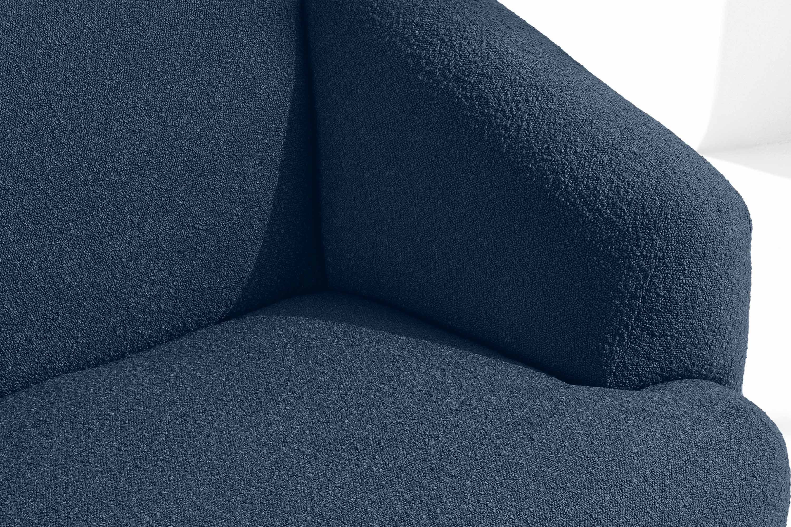 KONSIMO® Ecksofa VIRA Premiumqualität aus EU, mit Armlehnen, links Ecksofa, Modern/Japandi, superstabiler Massivholzgestell, Wellenunterfederung