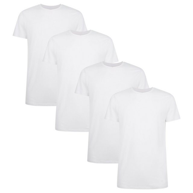 Bamboo basics T-Shirt Herren T-Shirt 4er Pack Viskose RUBEN (Packung, 4er P günstig online kaufen