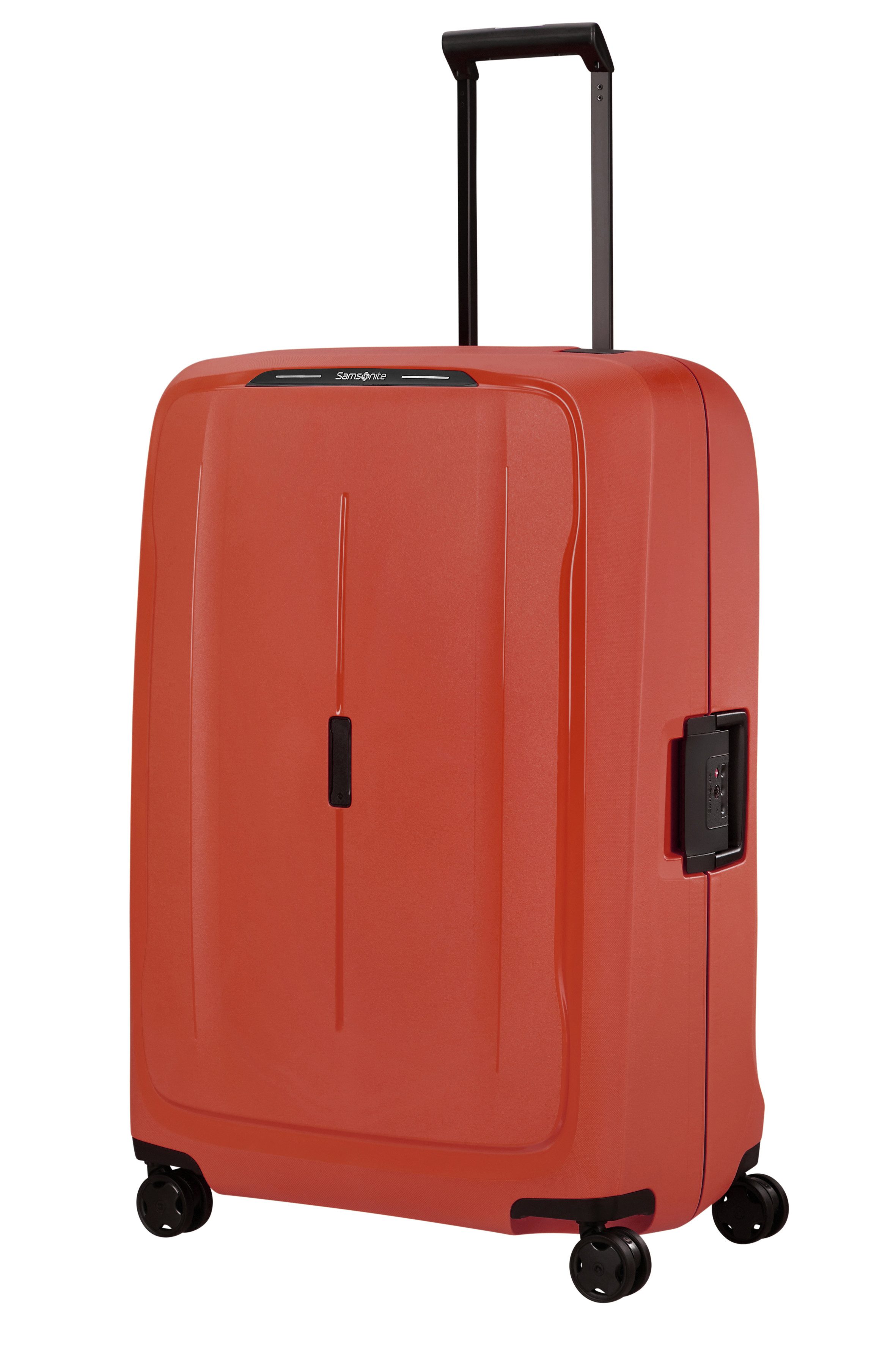 Samsonite Hartschalen-Trolley ESSENS, verschiedene Größen und Farben, 4 Rollen, mit robustem Polypropylen-Gehäuse, mit mehreren Fächern