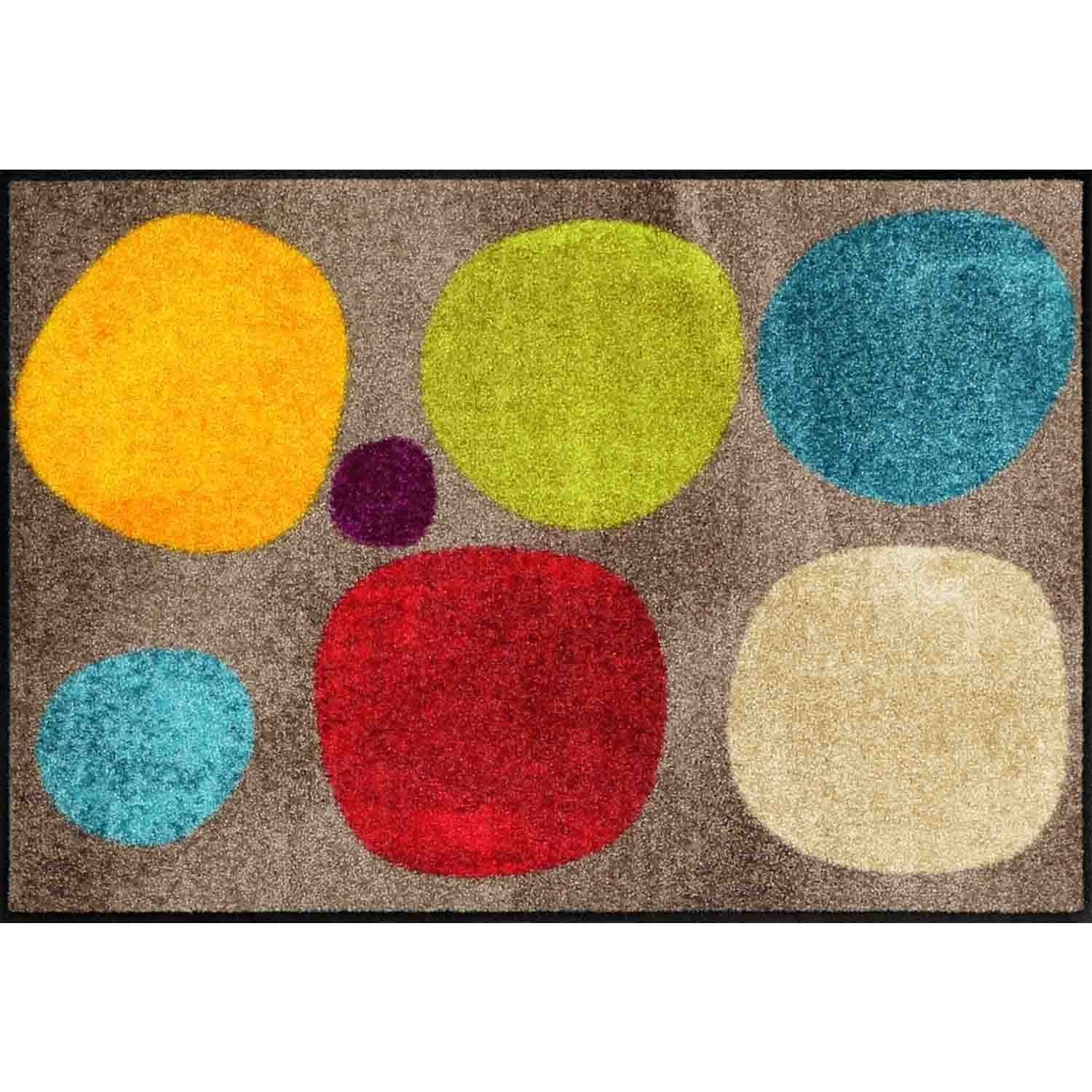 Salonloewe Fußmatte Fußmatte 50x75 Broken Dots Colourful, Eingangsmatte nor günstig online kaufen