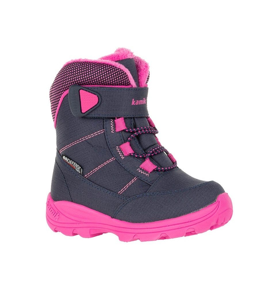 Kamik Stance navyblau/pink Kids Winterstiefel
