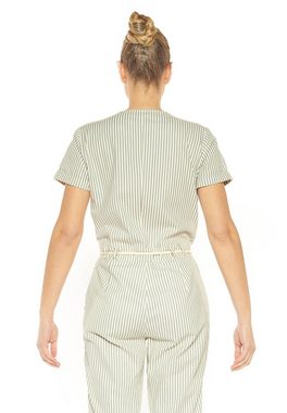 Le Temps Des Cerises Jumpsuit PELAGO in tollem Streifen-Design