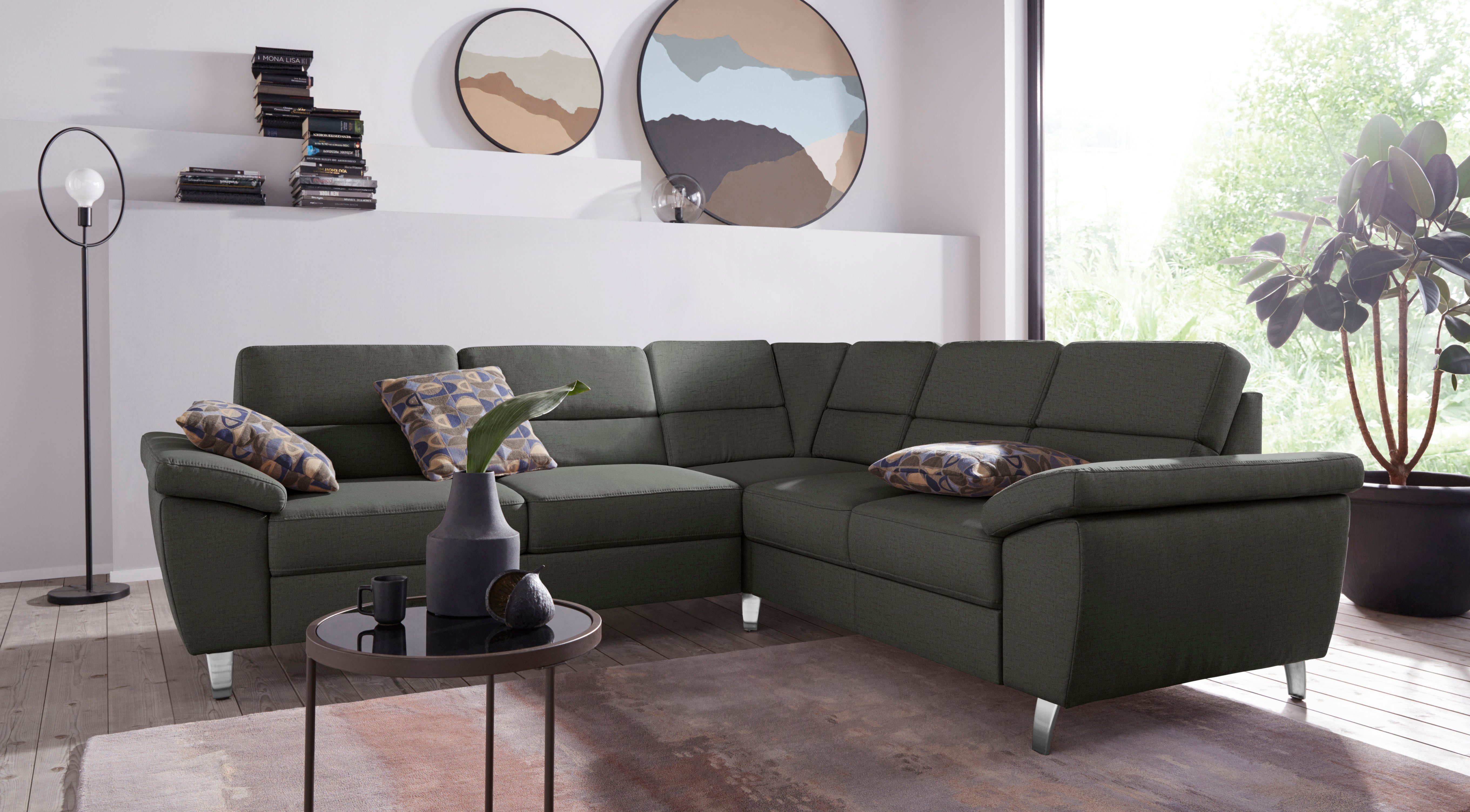 sit&more Ecksofa "Sorano L-Form", wahlweise mit Bett- und Relaxfunktion, in günstig online kaufen