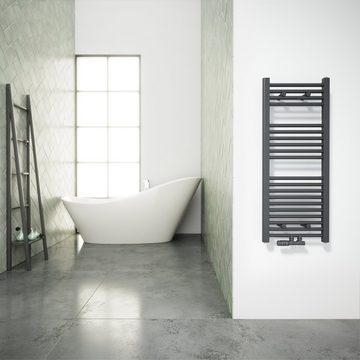 Aquabad® Badheizkörper VIRGO Handtuch Heizkörper Mittelanschluss 50mm, 40x100cm, 292W