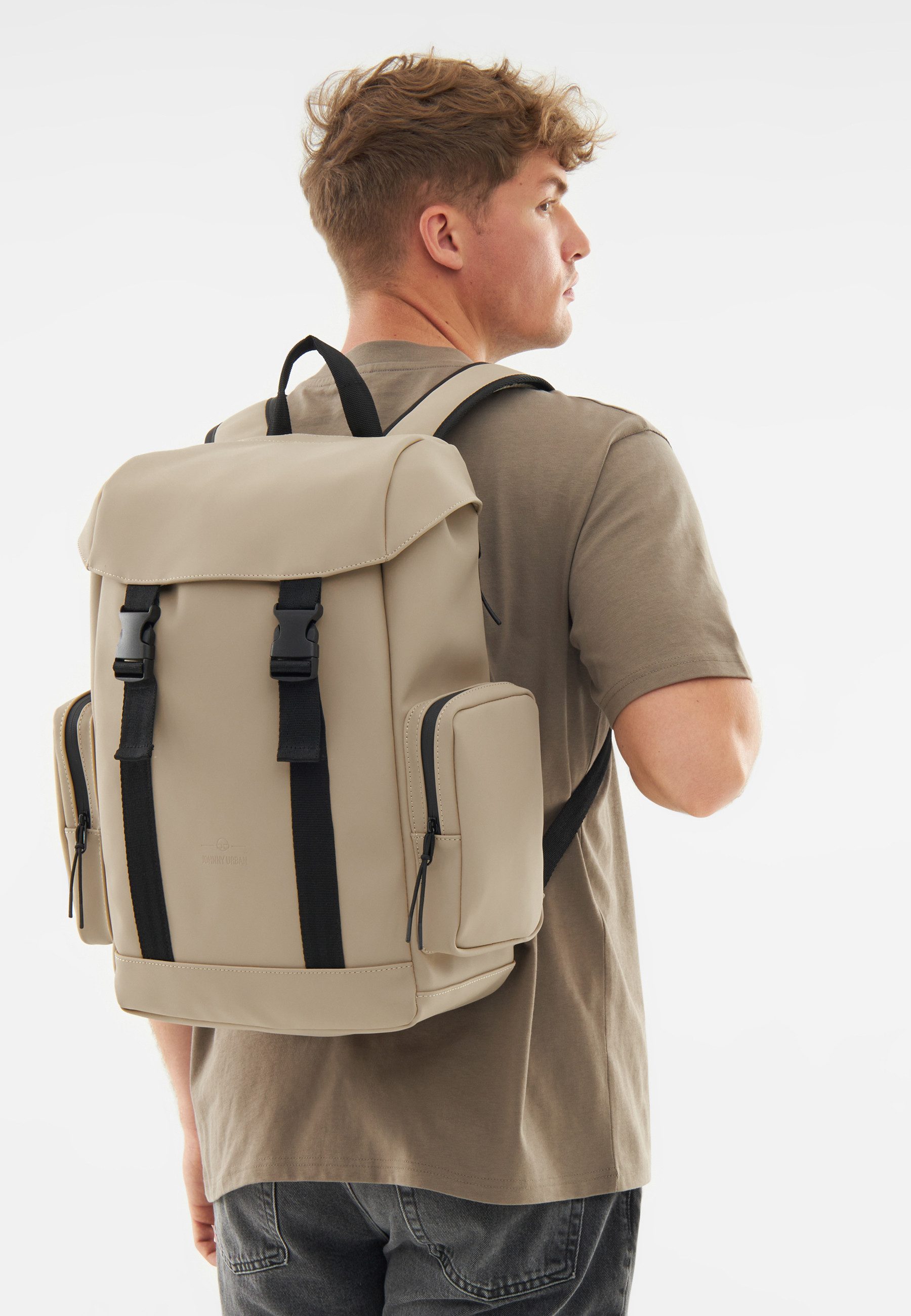 Johnny Urban Cityrucksack Finley Rucksack mit 16 Zoll Laptopfach (1-tlg), Wasserabweisend, Matte sleek Optik