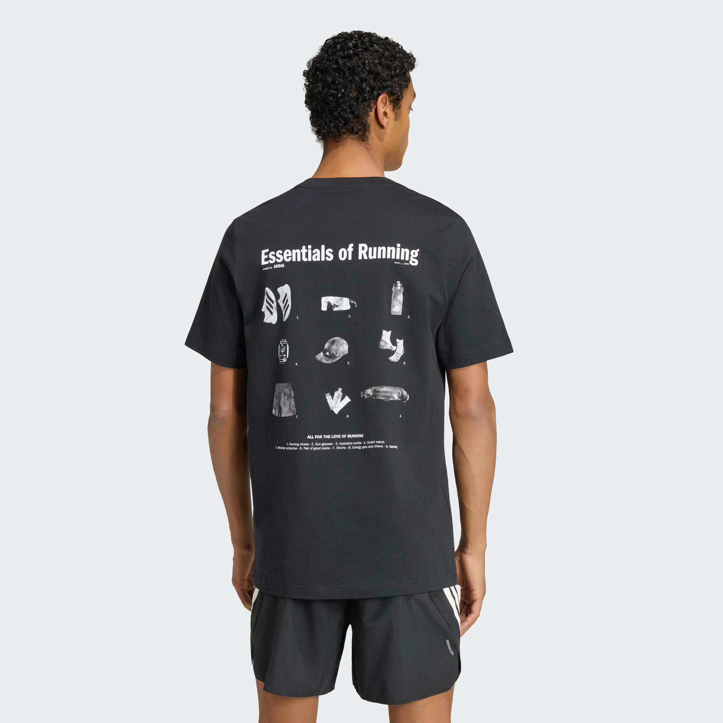 adidas Performance Laufshirt RUN ESSENTIALS GRAFIK aus Baumwolle, für Erwachsene