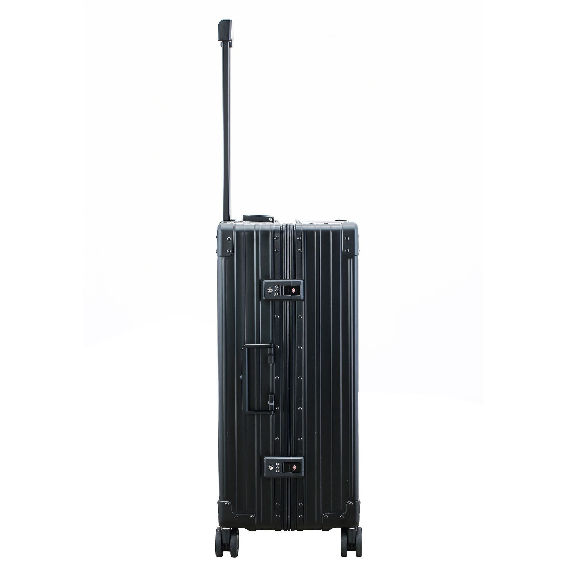 ALEON Hartschalen-Trolley Traveler, 4 Rollen, Aluminium