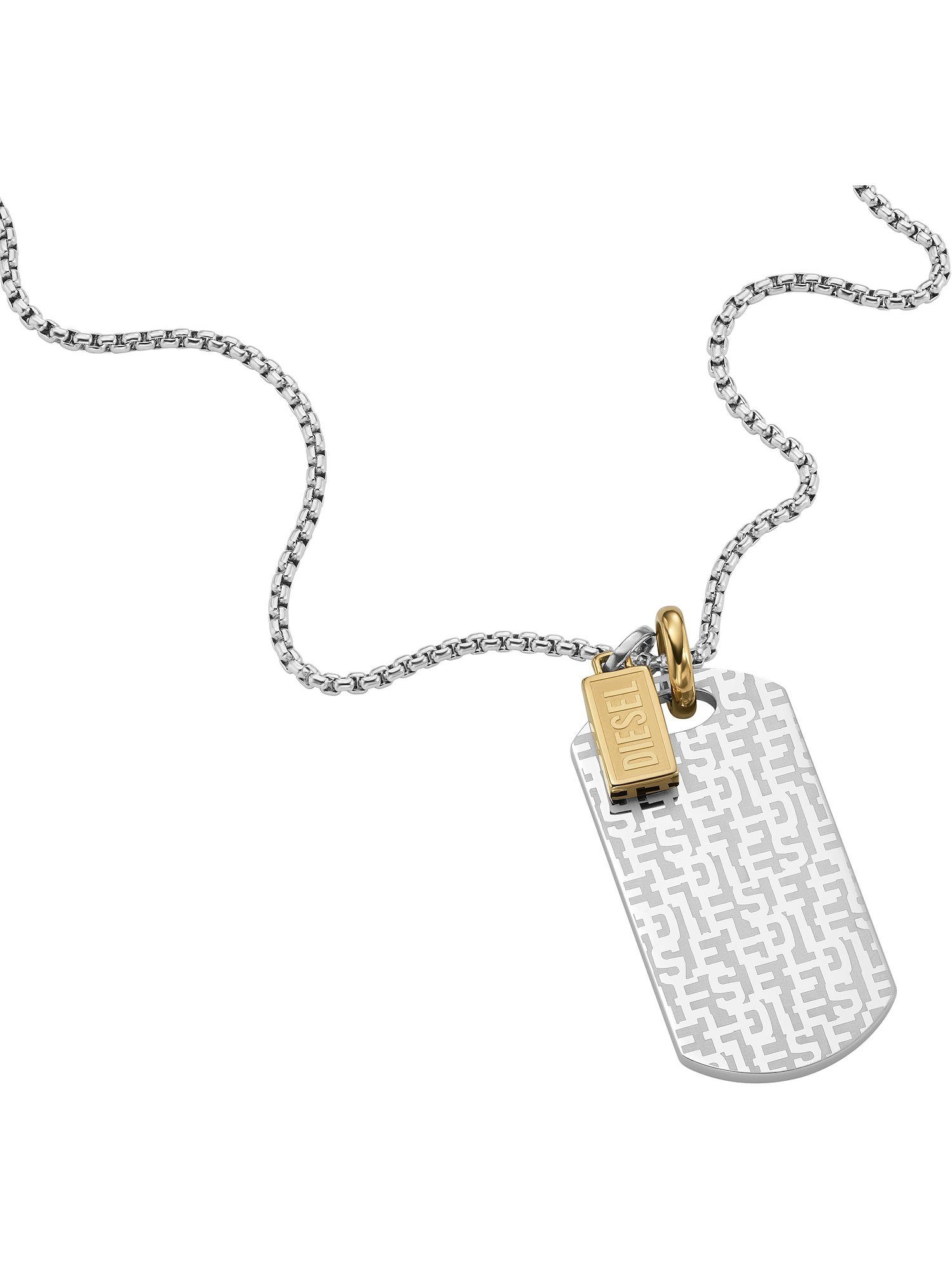 Diesel Edelstahlkette Diesel Herren-Kett...