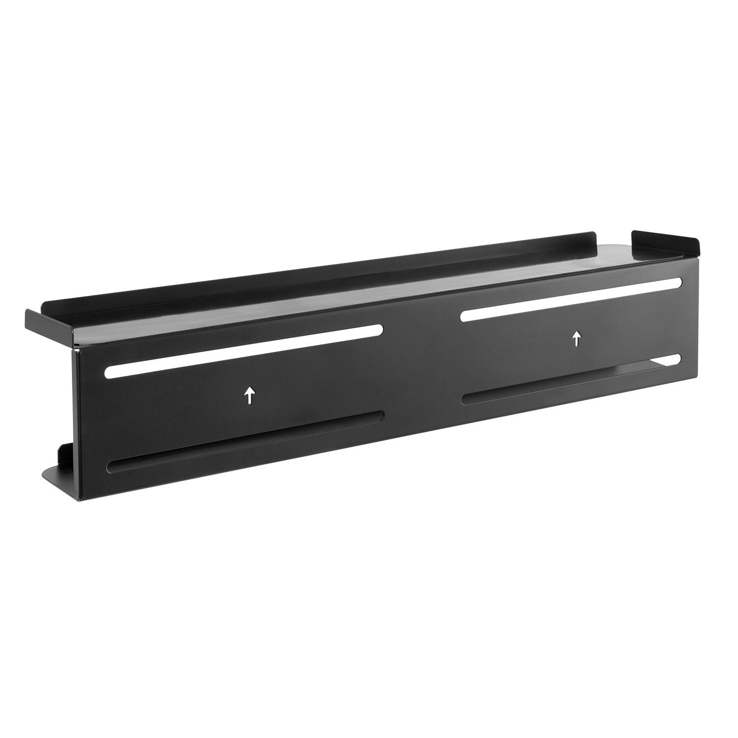 Maclean TV-Regal MC-904, 2 Regale [je 57 x 11 cm] zur Wandmontage oder TV-Rückseite [VESA]