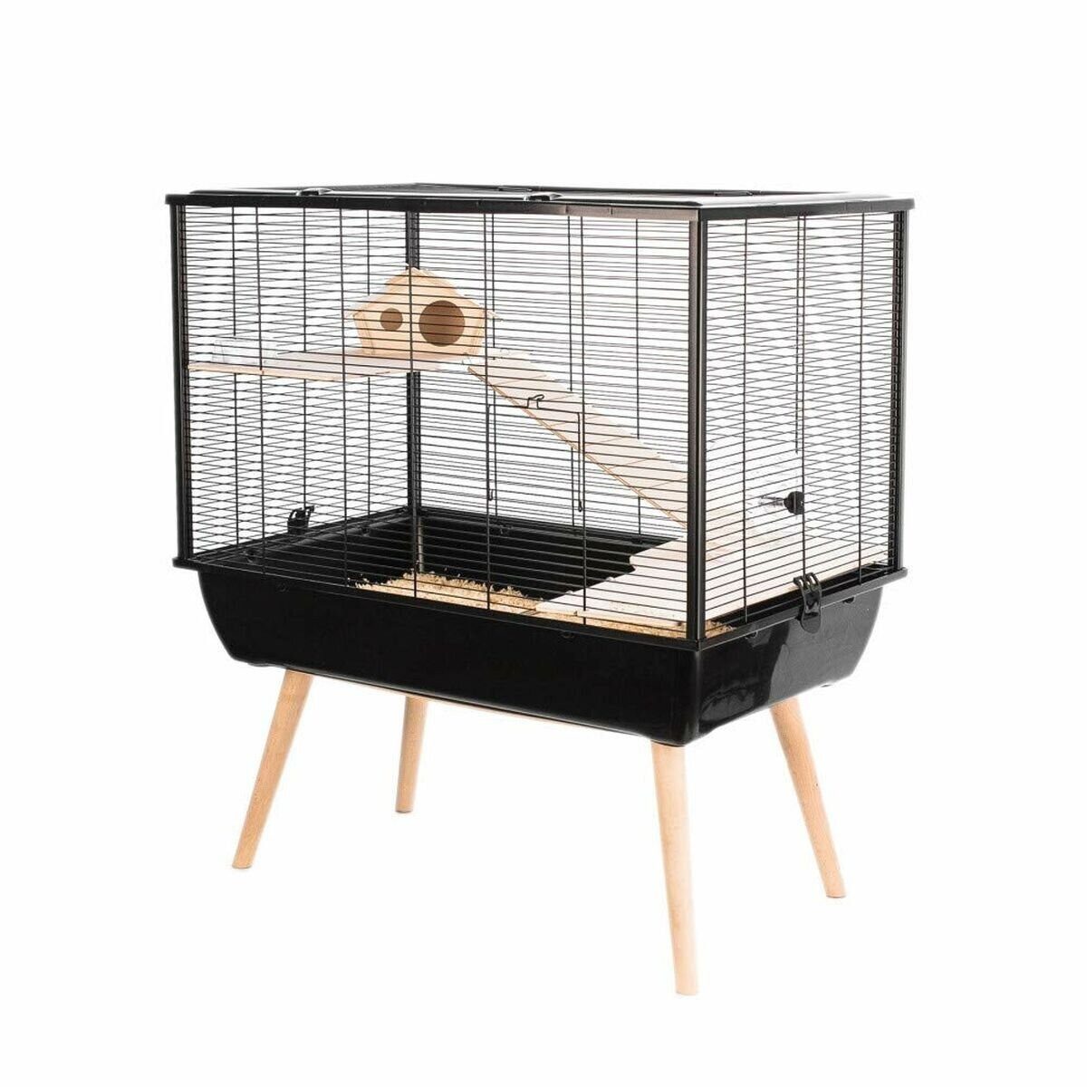 Zolux Kleintierkäfig Käfig Zolux 78 cm Holz Metall Metall
