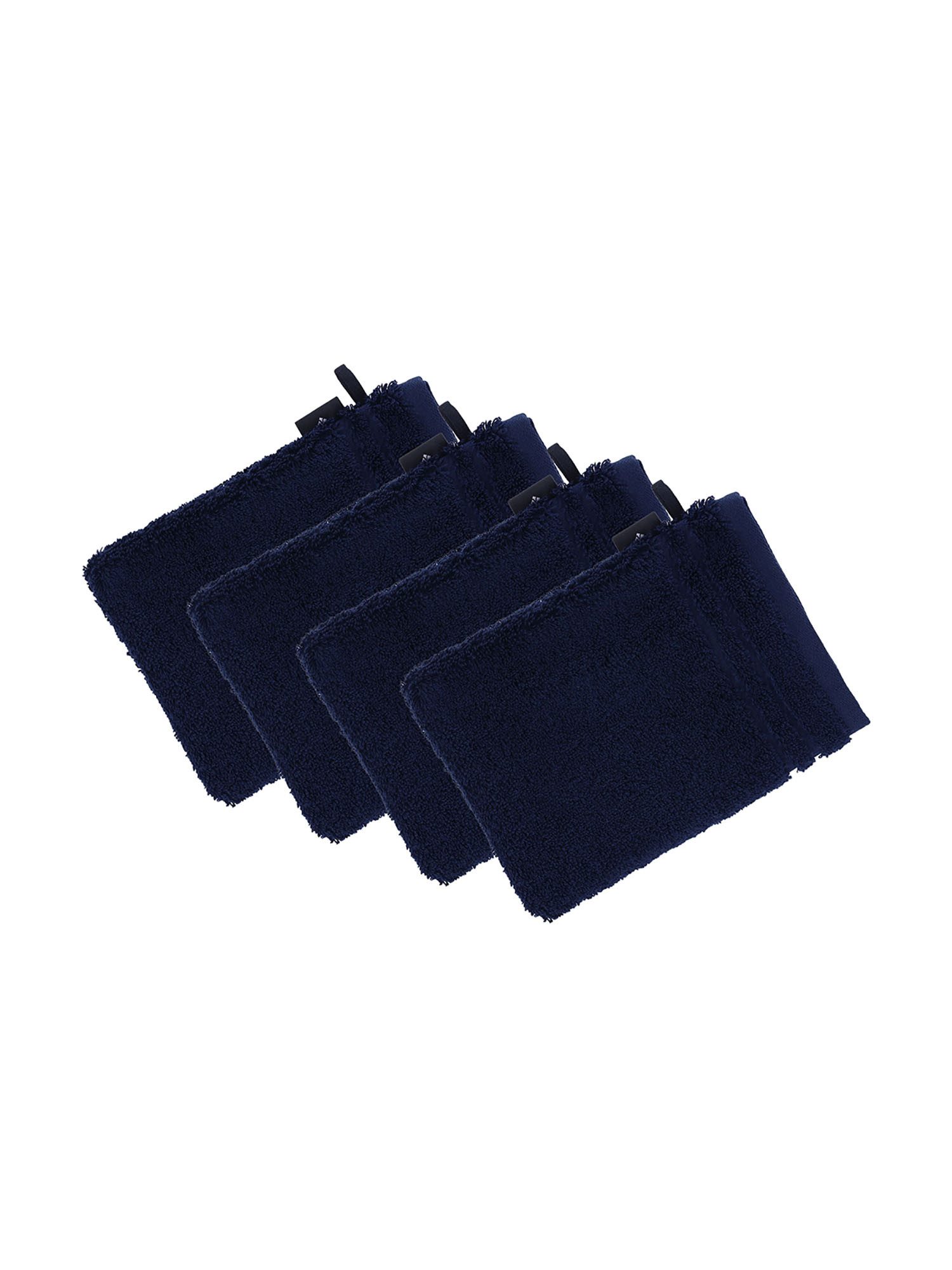 Vossen Waschhandschuh 4er Pack Waschhandschuh 22 x 16 cm Vienna Style Su, Frottier (Spar-Set, 4-St)