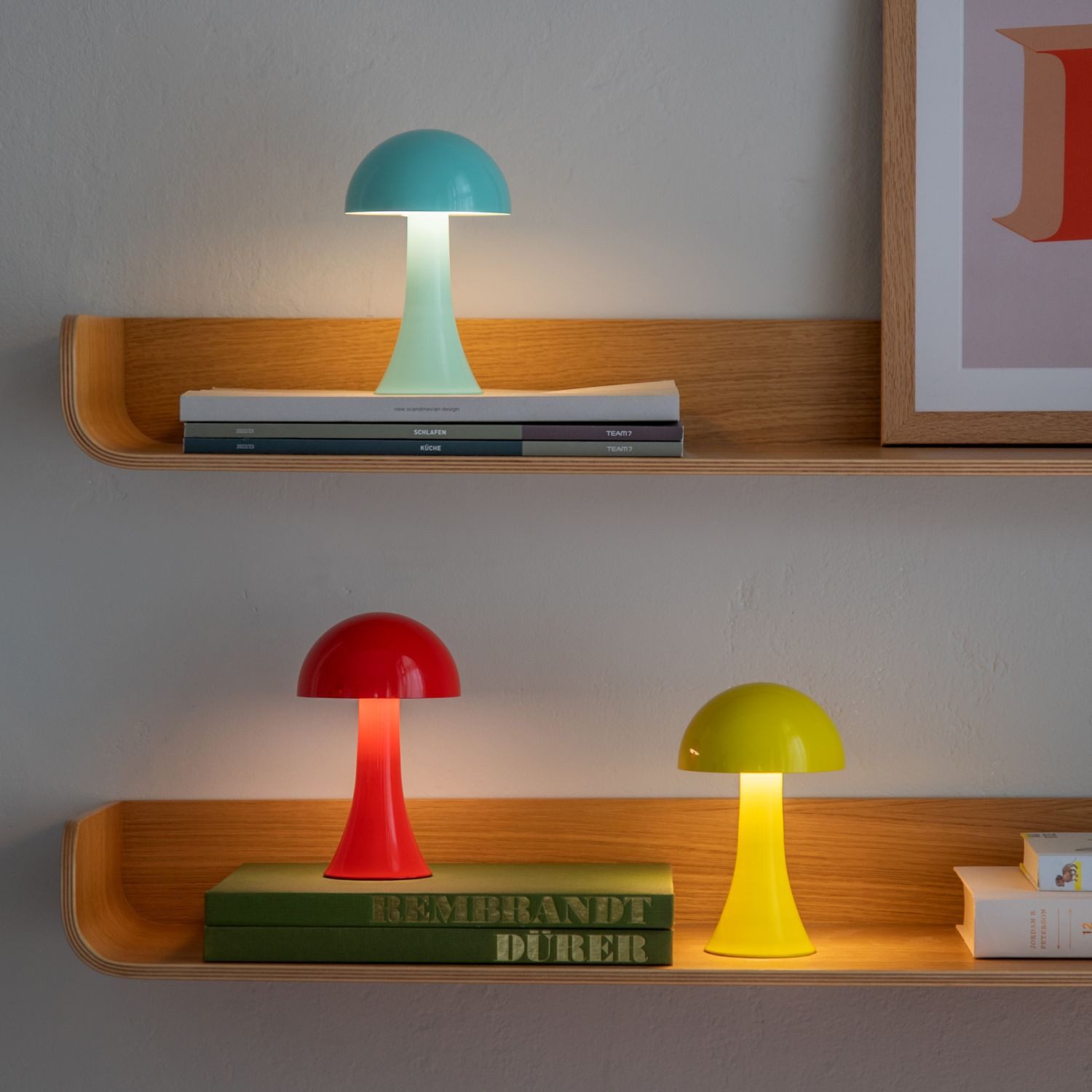 Remember LED Tischleuchte Mini Filou Gelb