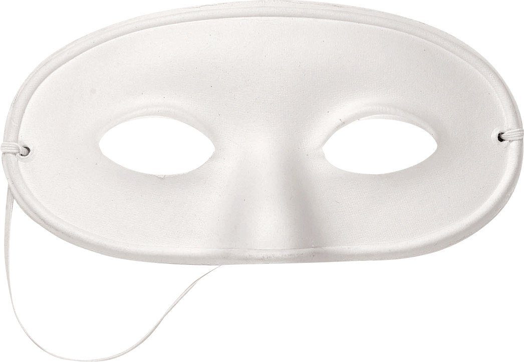Glorex Dachpappe Glorex Papp-Halbmaske 2 Stück 17,5 x 9,5 cm