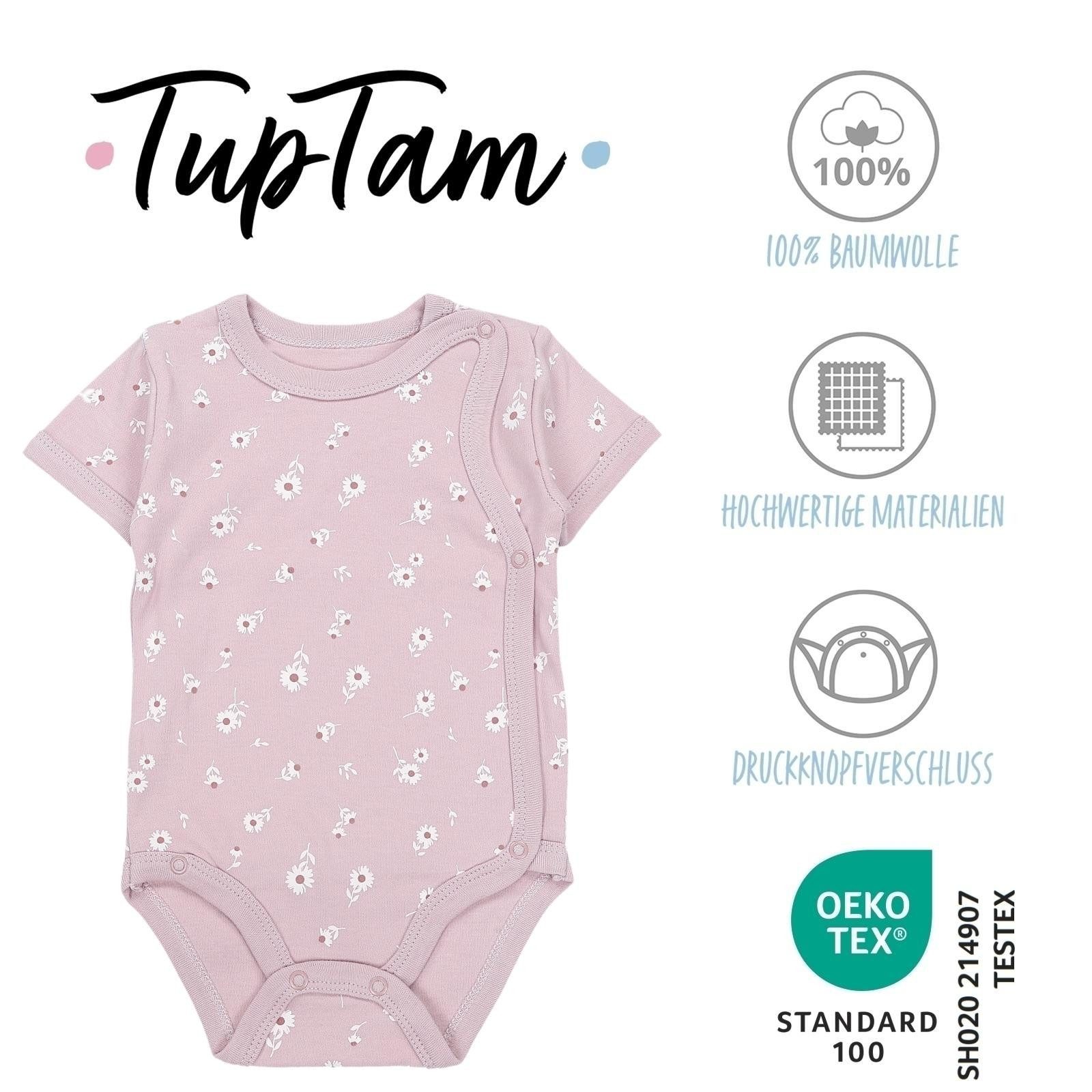 TupTam Kurzarmwickelbody TupTam Unisex Baby Kurzarm Wickelbody 5er Pack