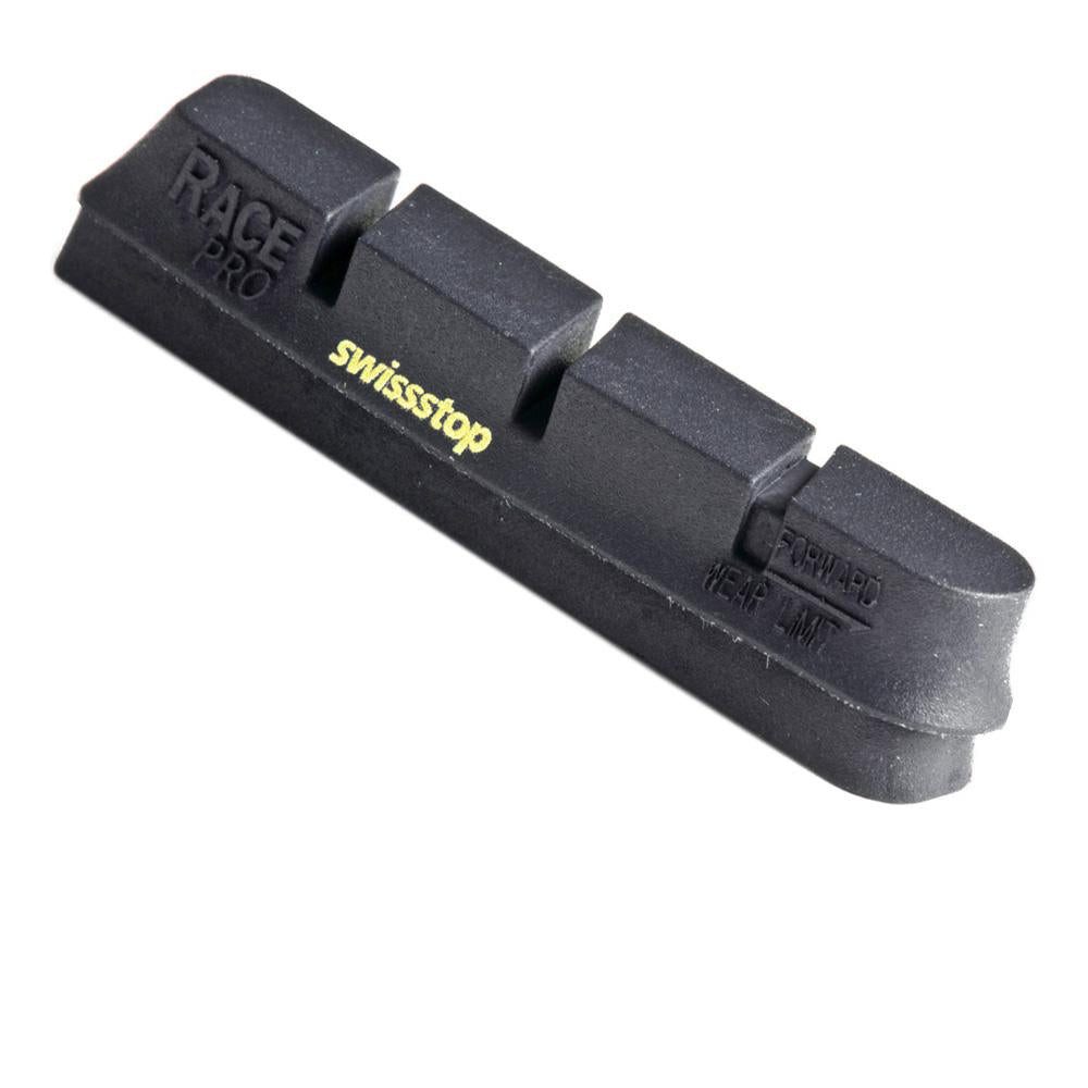 SwissStop Bremsschuh SwissStop Road RACE PRO BLACK Bremsbeläge für Carbonfelgen - Größe 10
