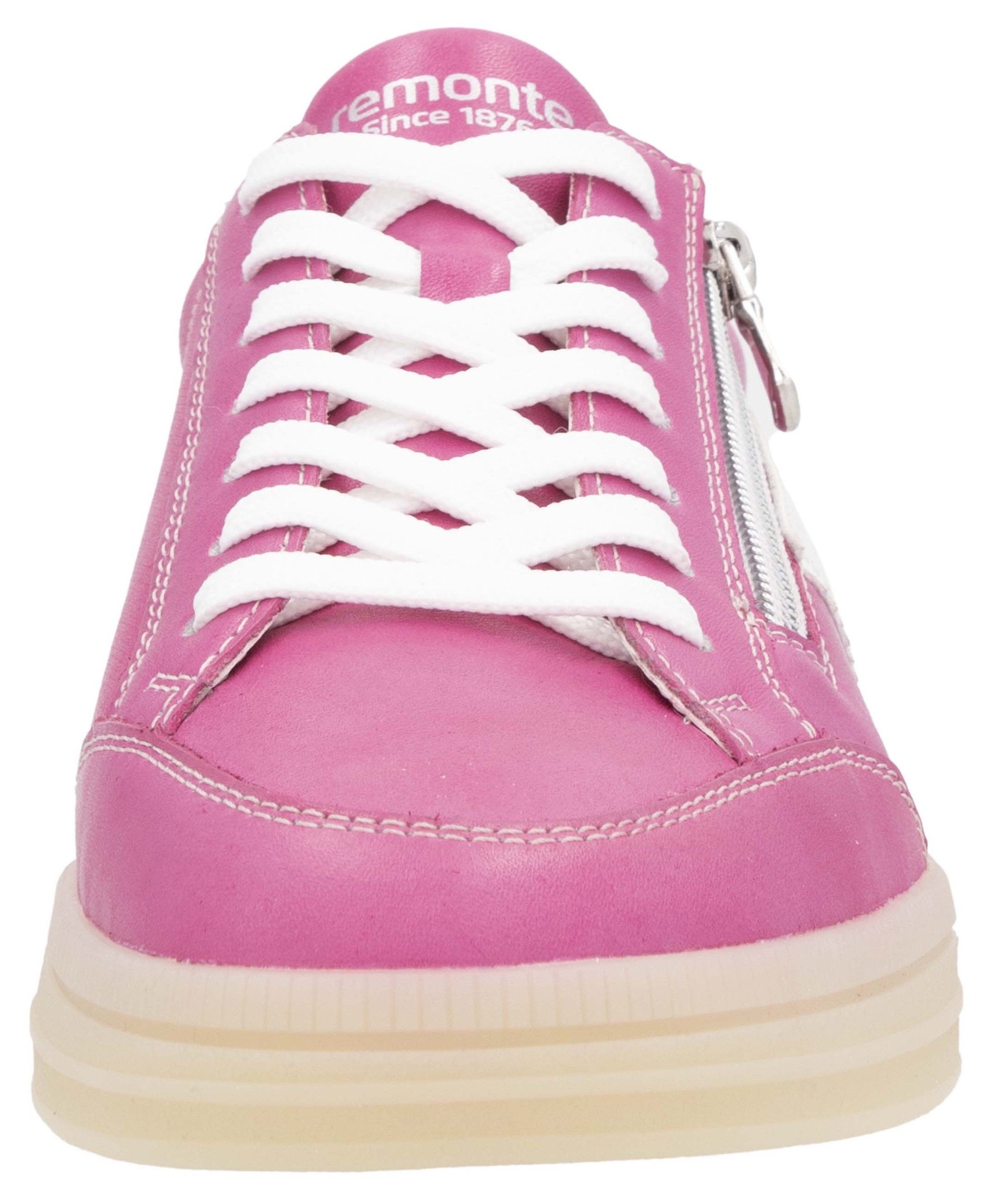 Remonte Plateausneaker, Freizeitschuh, Halbschuh, Schnürschuh, zusätzlichem Reißverschluss