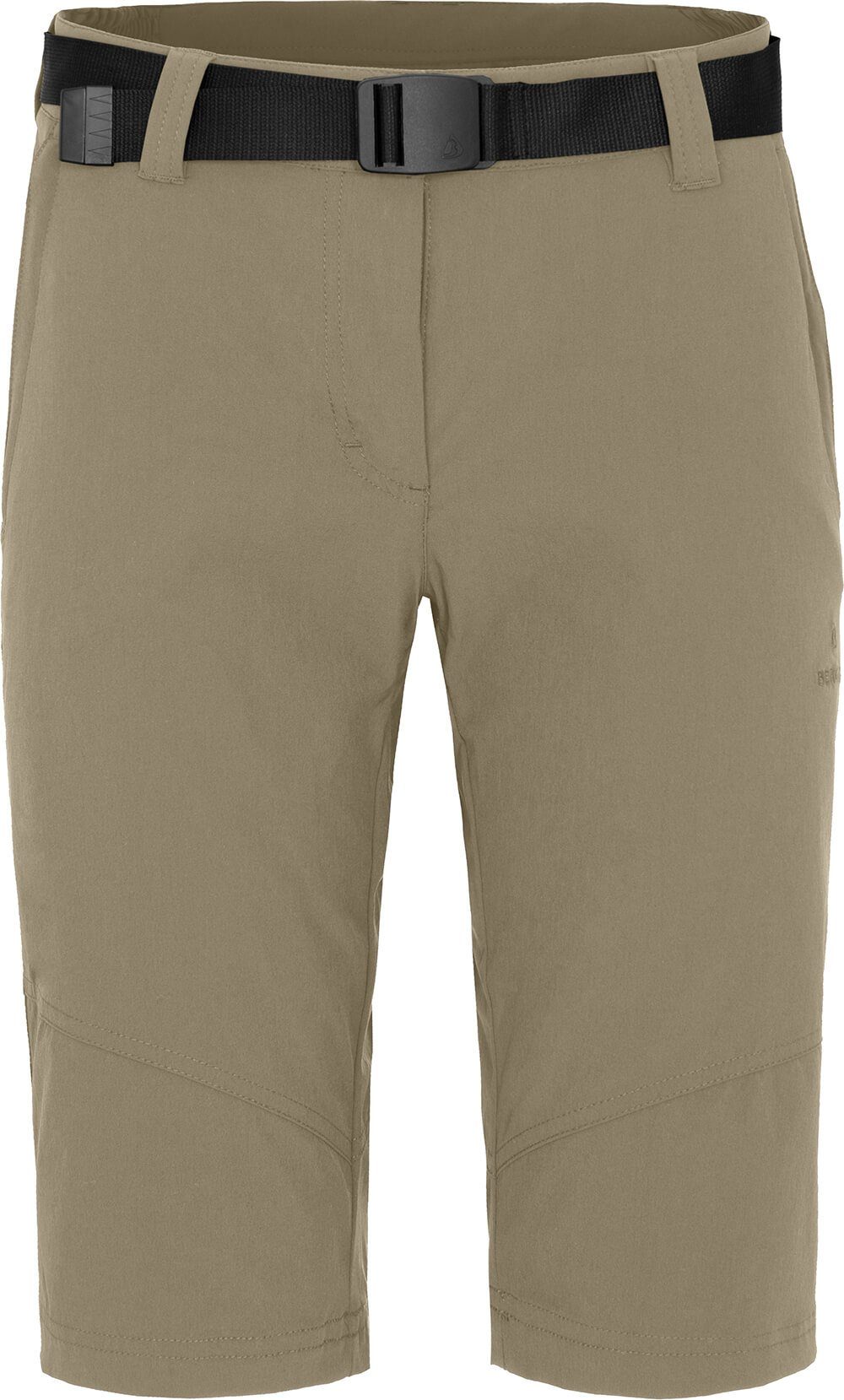 Bergson Outdoorhose HADAR Damen Wandershorts, vielseitig, pflegeleicht, Стандартные размеры, beige
