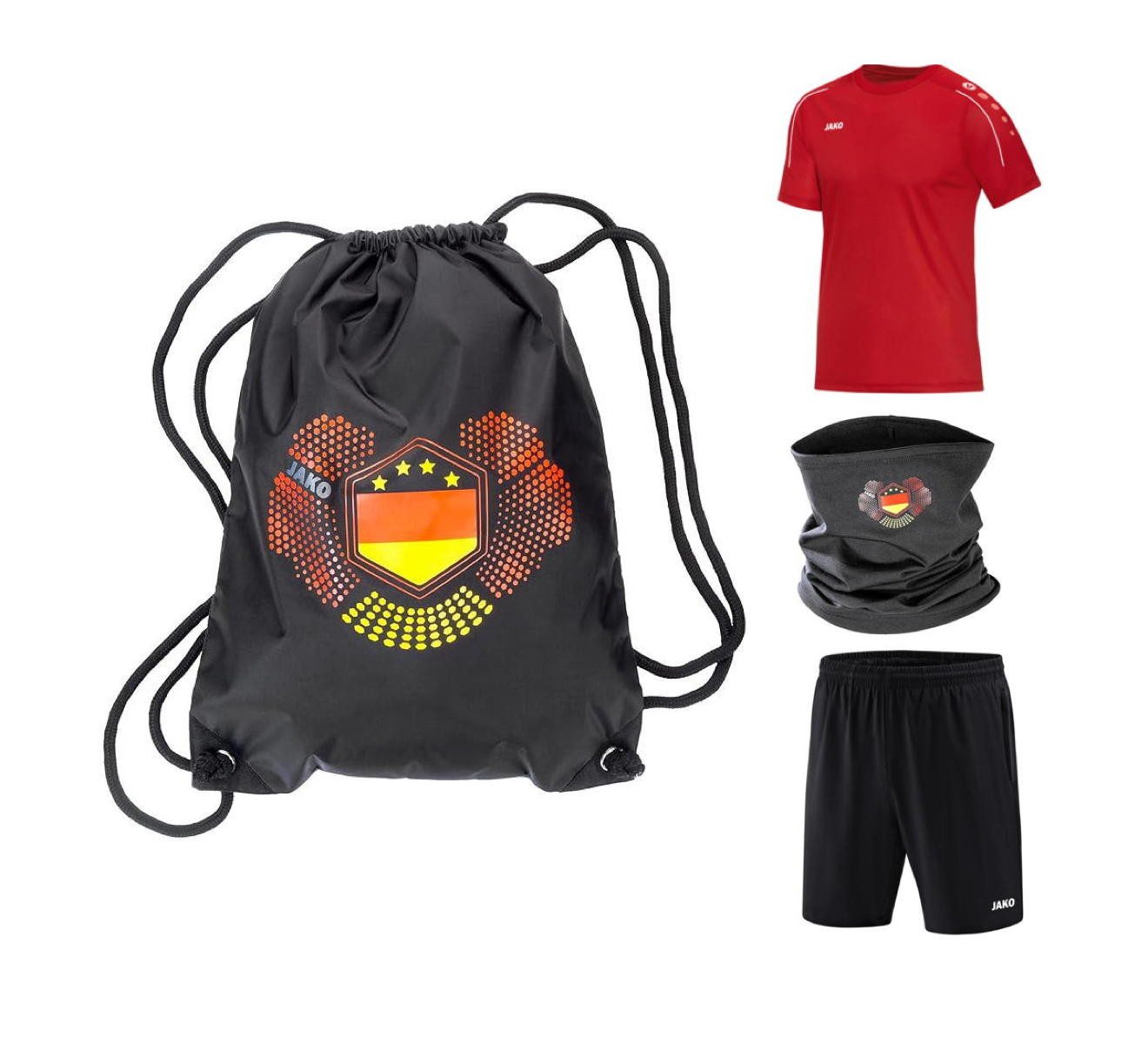 Jako Fußballtrikot Kinder Deutschland WM Trikot Set 2026