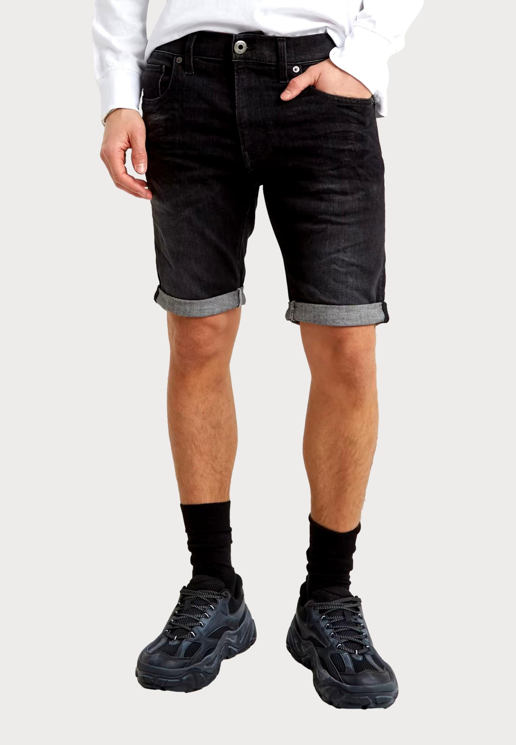 G-STAR Jeansshorts Shorts Elto black superstretch günstig online kaufen
