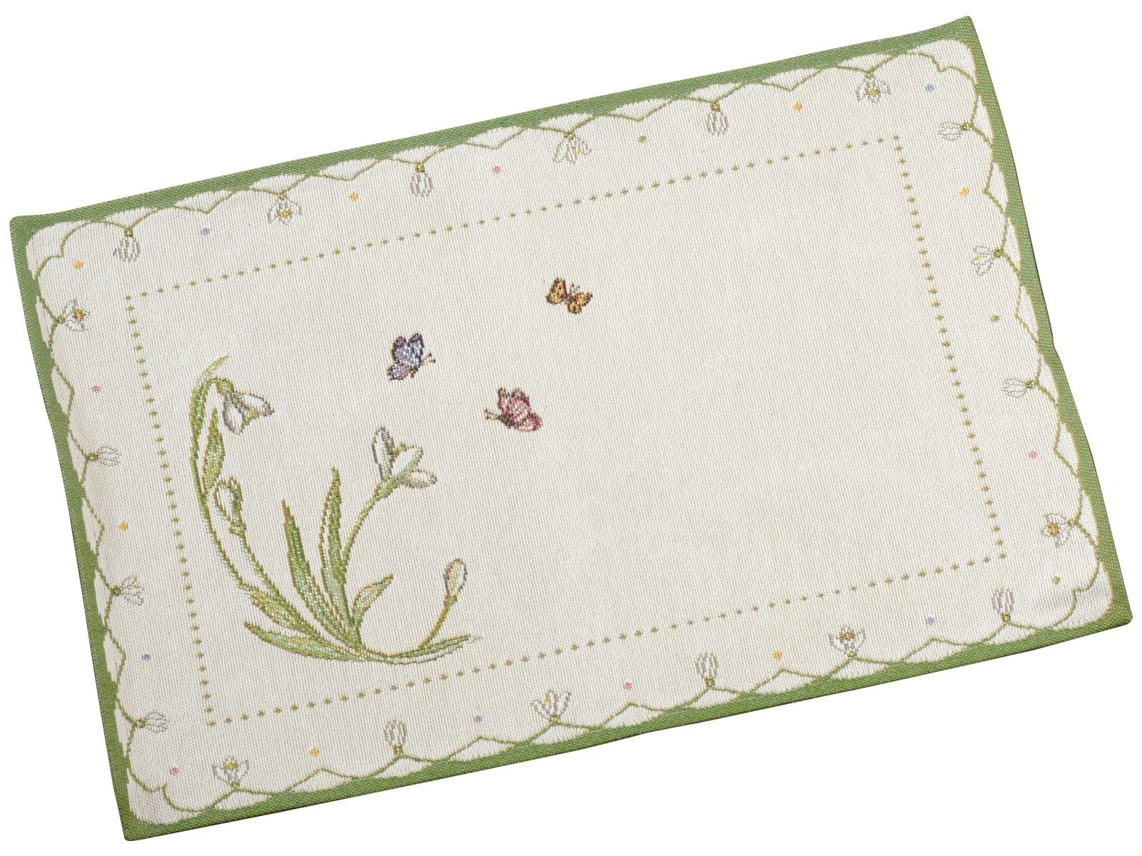 Villeroy & Boch Platzset Colourful Spring Gobelin Platzset Schneeglöckchen günstig online kaufen
