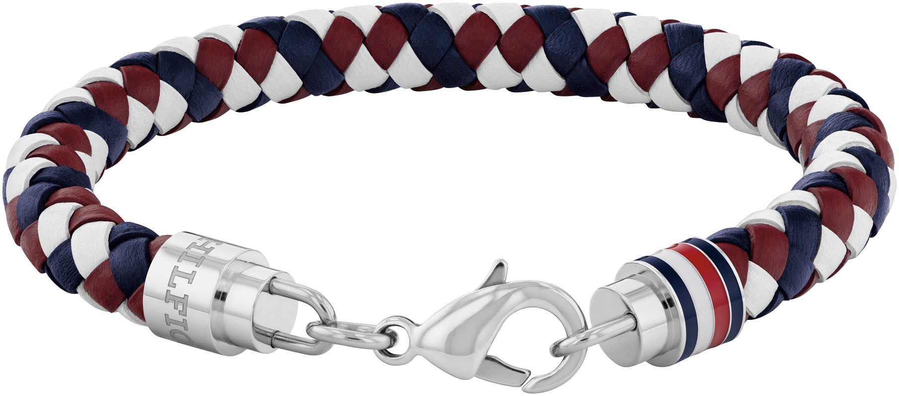 Tommy Hilfiger Lederarmband TYSON, mit Emaille günstig online kaufen