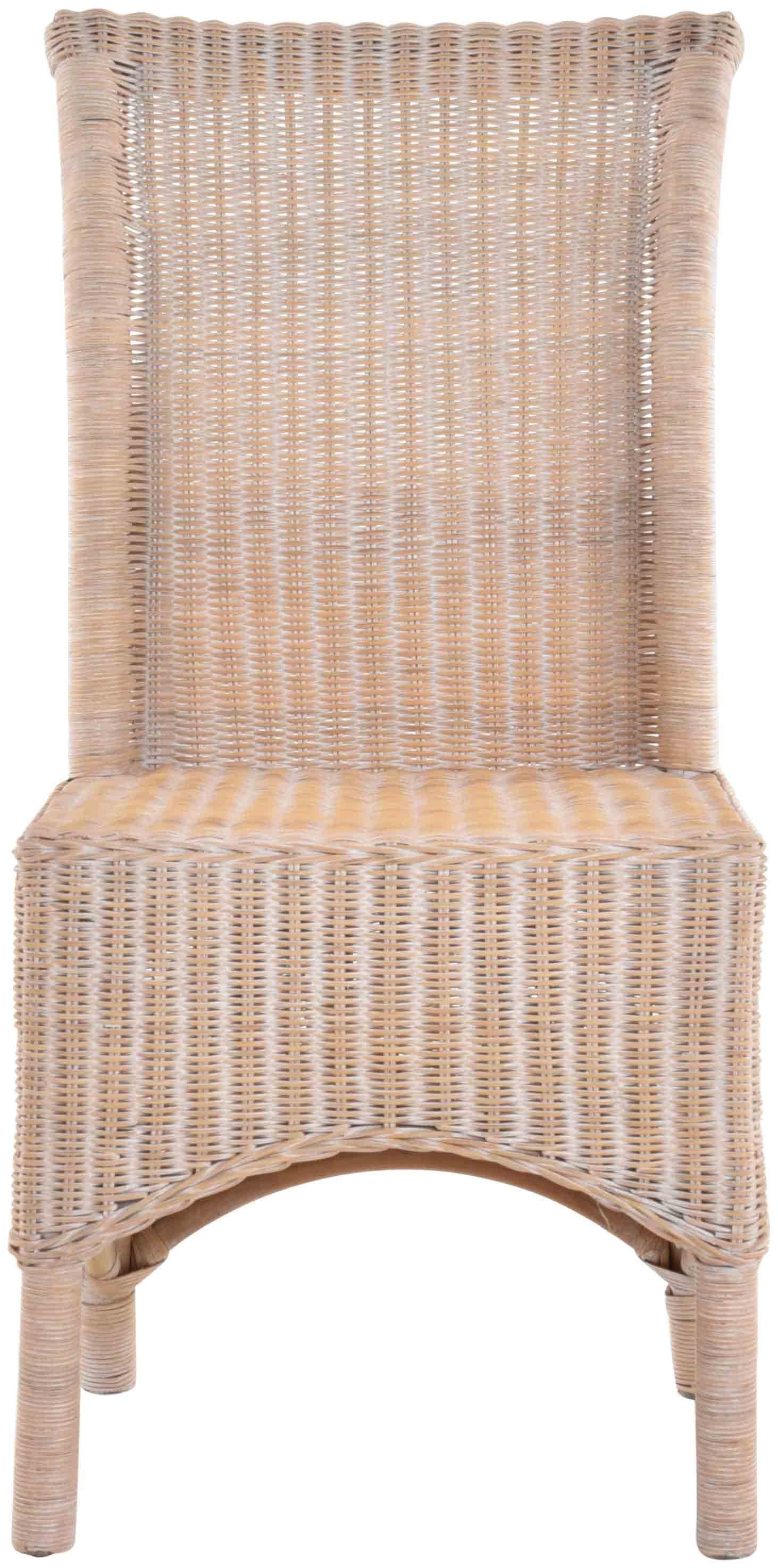 Krines Home Esszimmerstuhl Rattan Esszimmerstuhl hohe Rückenlehne Rattanstuhl Esszimmer Korbstuhl, aus Rattan