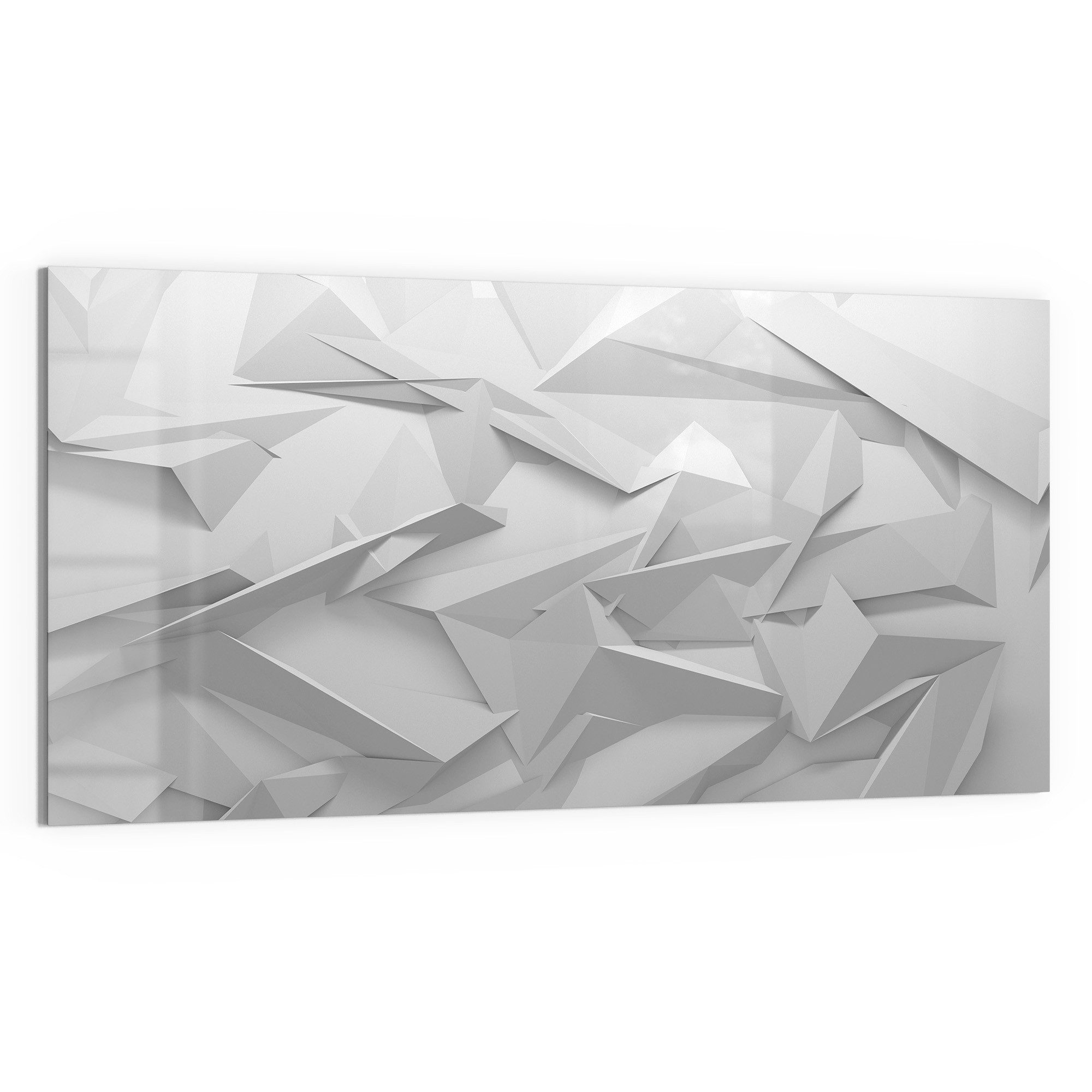DEQORI Glasbild 'Geometrische Eleganz', 'Geometrische Eleganz', günstig online kaufen
