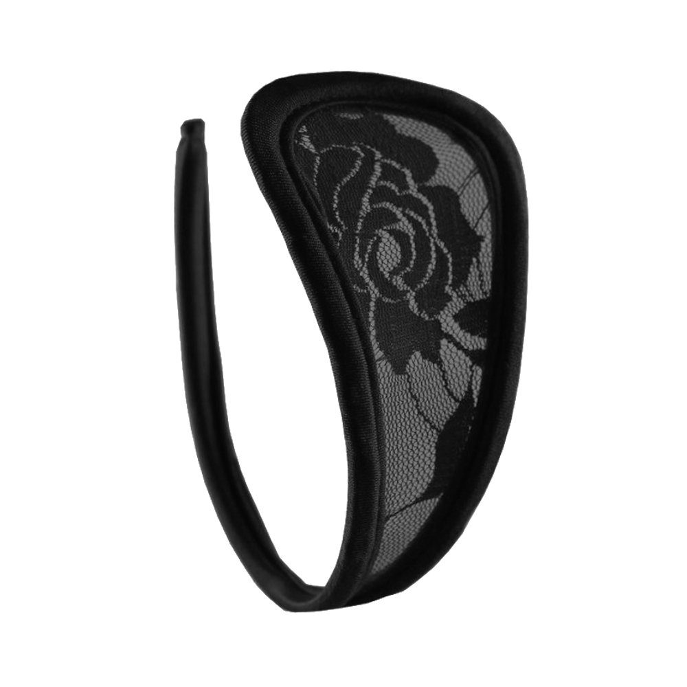 Lau-Fashion Stringtanga C-String Set Spitze Slip Damen Bikini Schwarz Unter günstig online kaufen