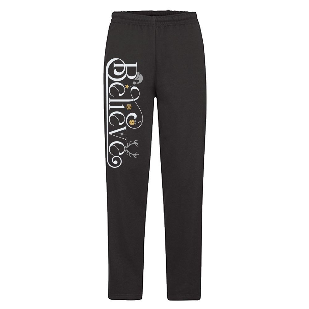 G-graphics Sweatpants Believe in Christmas Jogginghose / Pants mit Print / Aufdruck