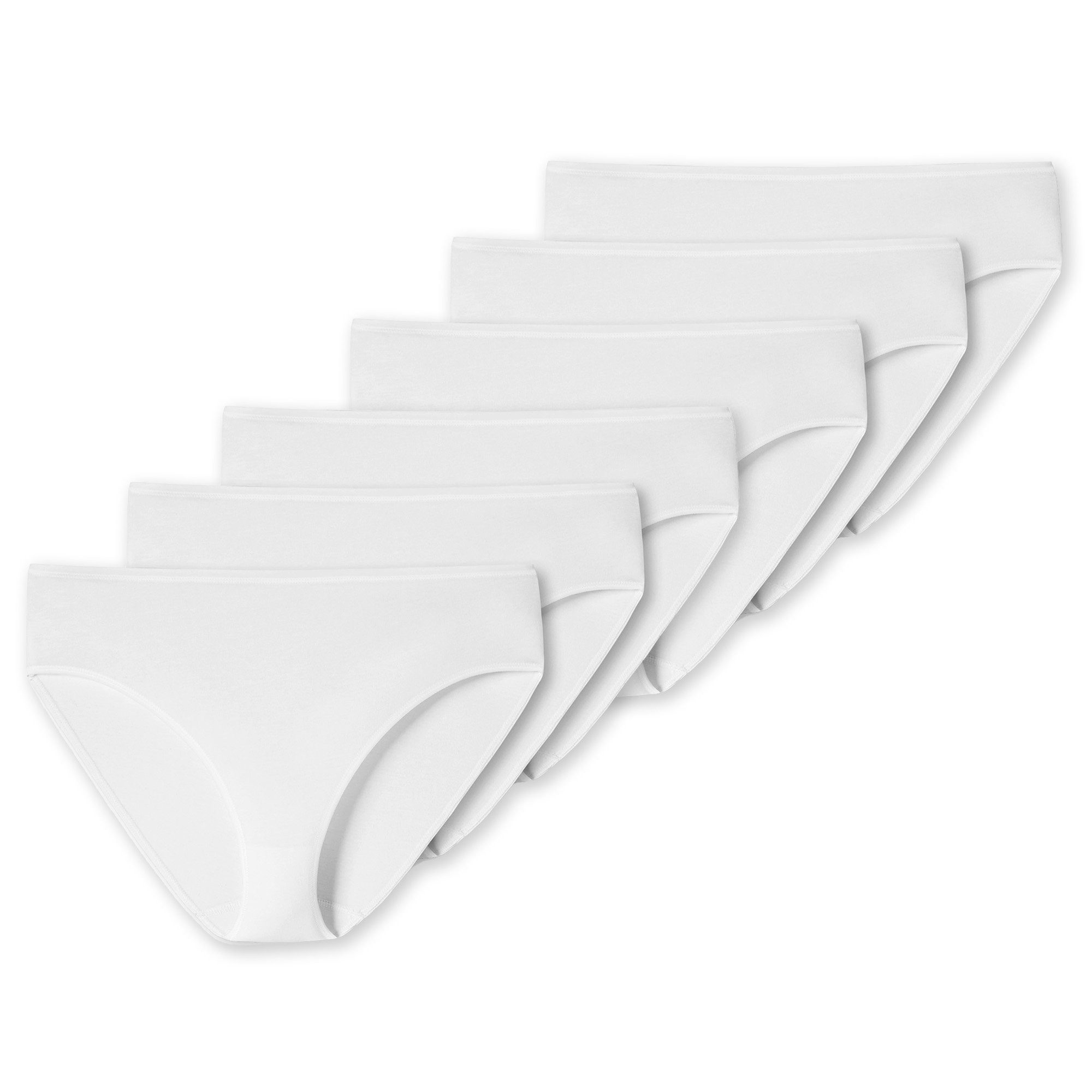 Slip Damen Slip 6er Pack Baumwolle