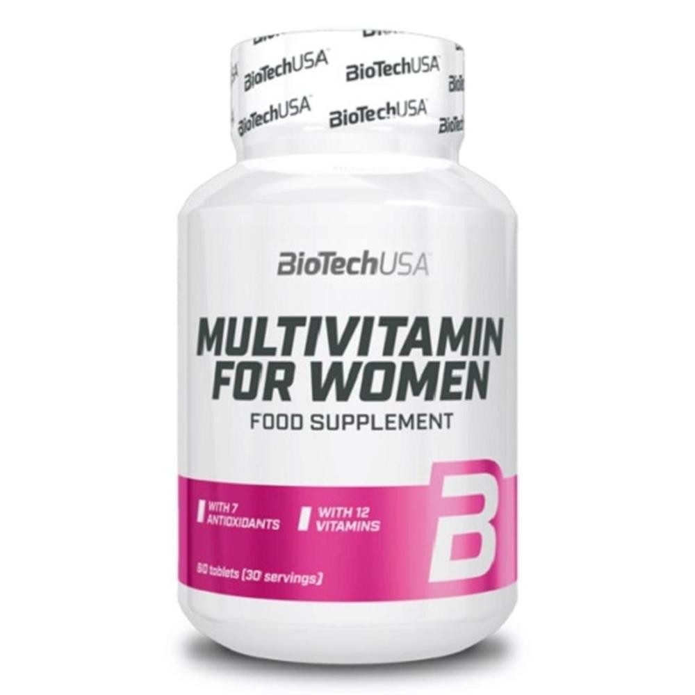 Biotech USA BioTechUSA Multivitamin für Frau 60 Tabl. Tabletten, 60 St.