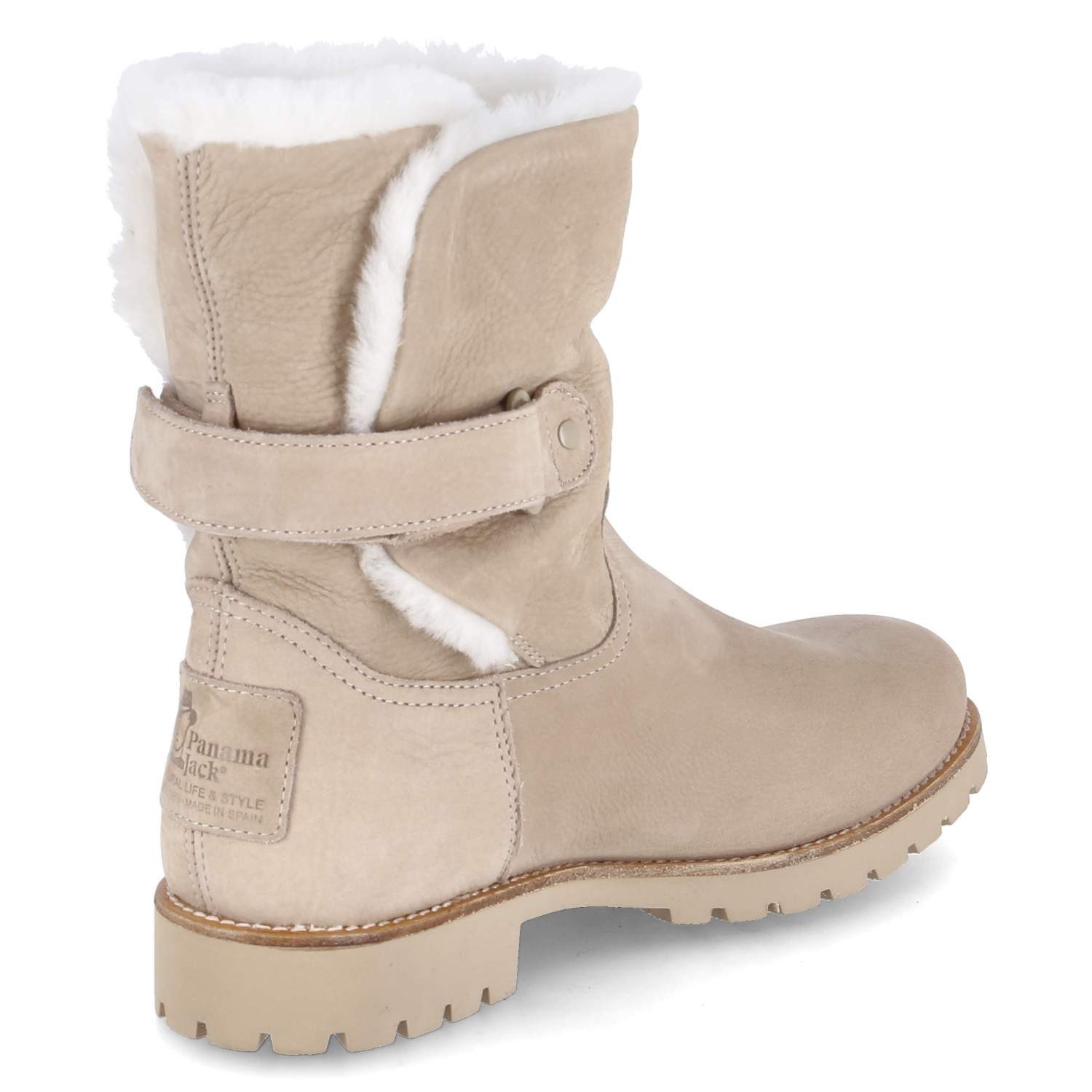 Panama Jack Panama Jack Felia Igloo Trav B15 Damen Rauleder beige Winterstiefel