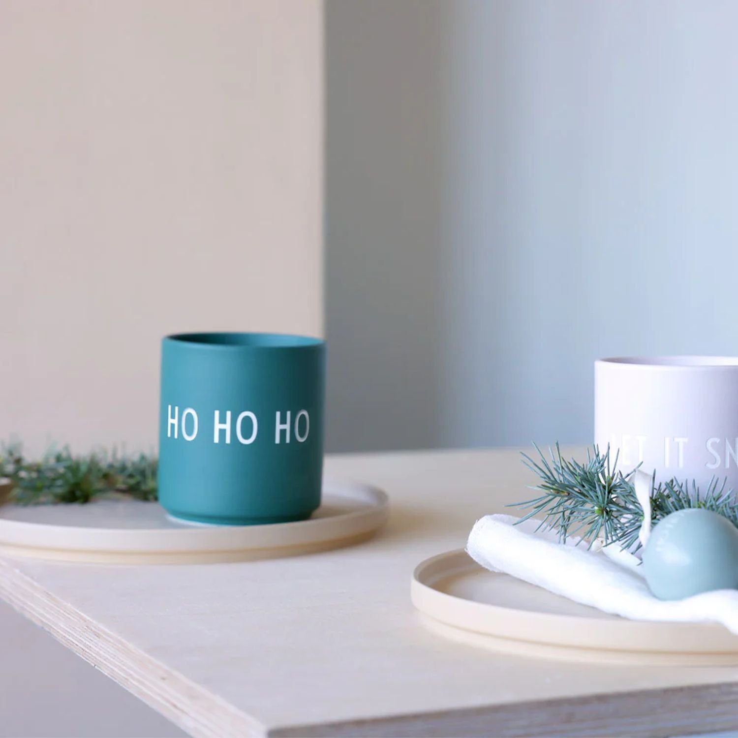 Design Letters Becher Favourite Cup HoHoHo, Porzellan