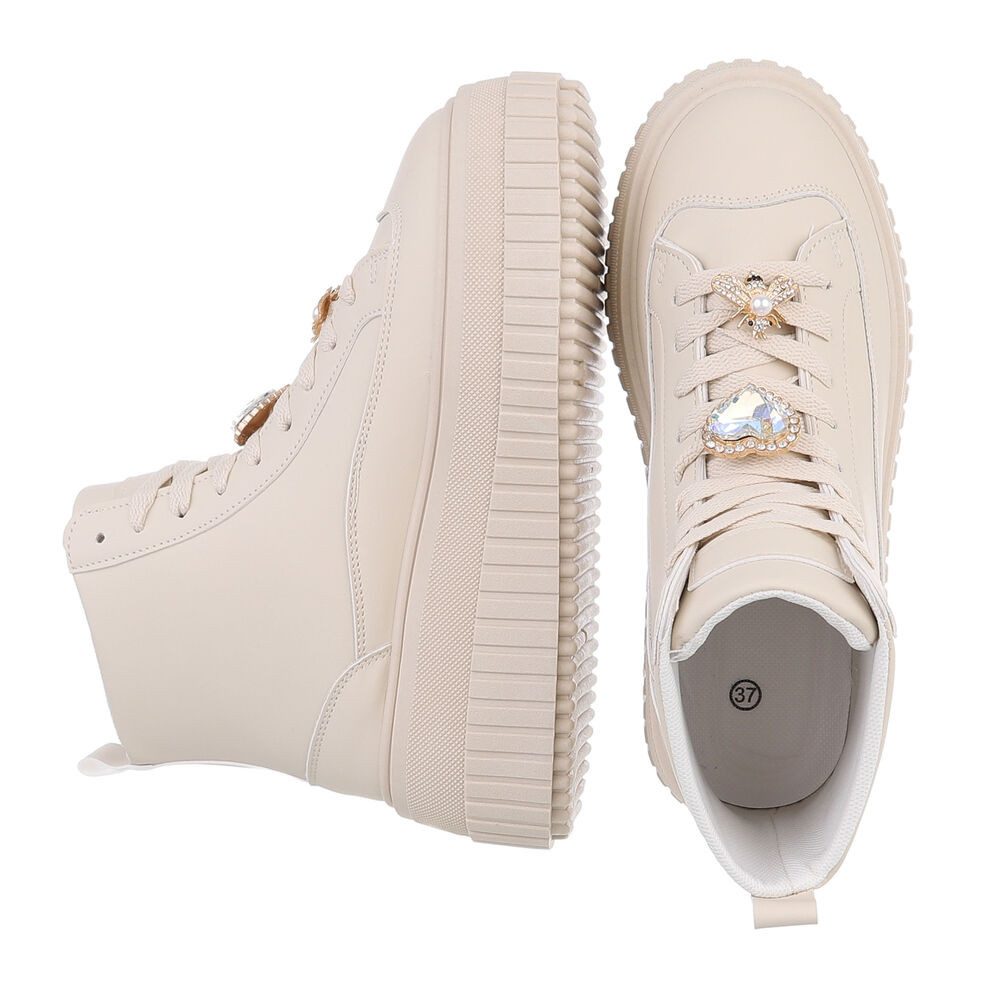 Ital-Design Damen Schnürschuhe Freizeit Schnürstiefelette (87451795) günstig online kaufen