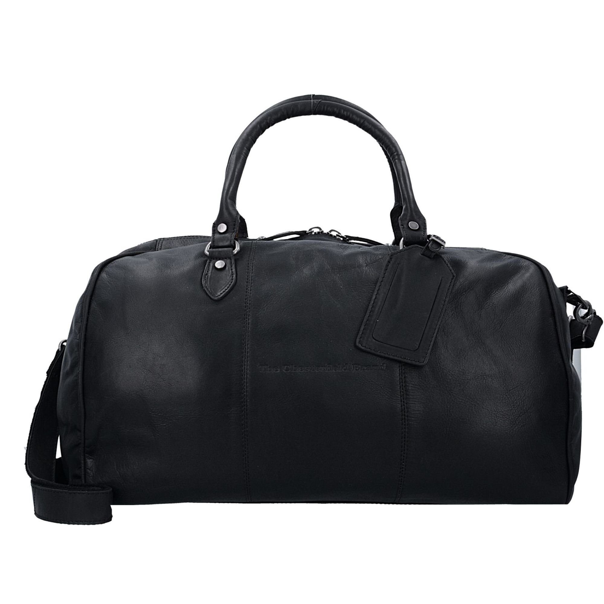 The Chesterfield Brand Weekender Wax Pull Up, Leder black | Reisetaschen