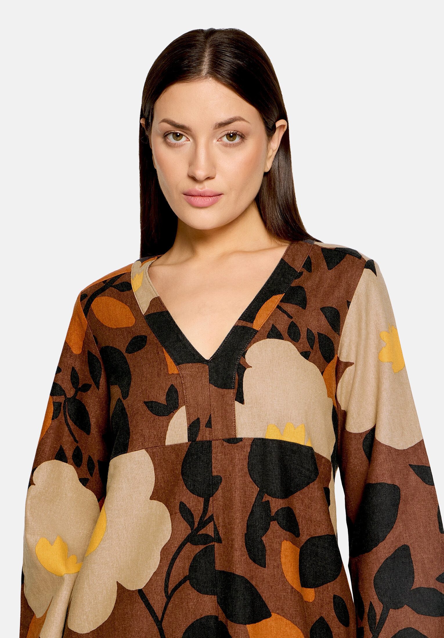 Cartoon Tunikakleid Damen mit Muster