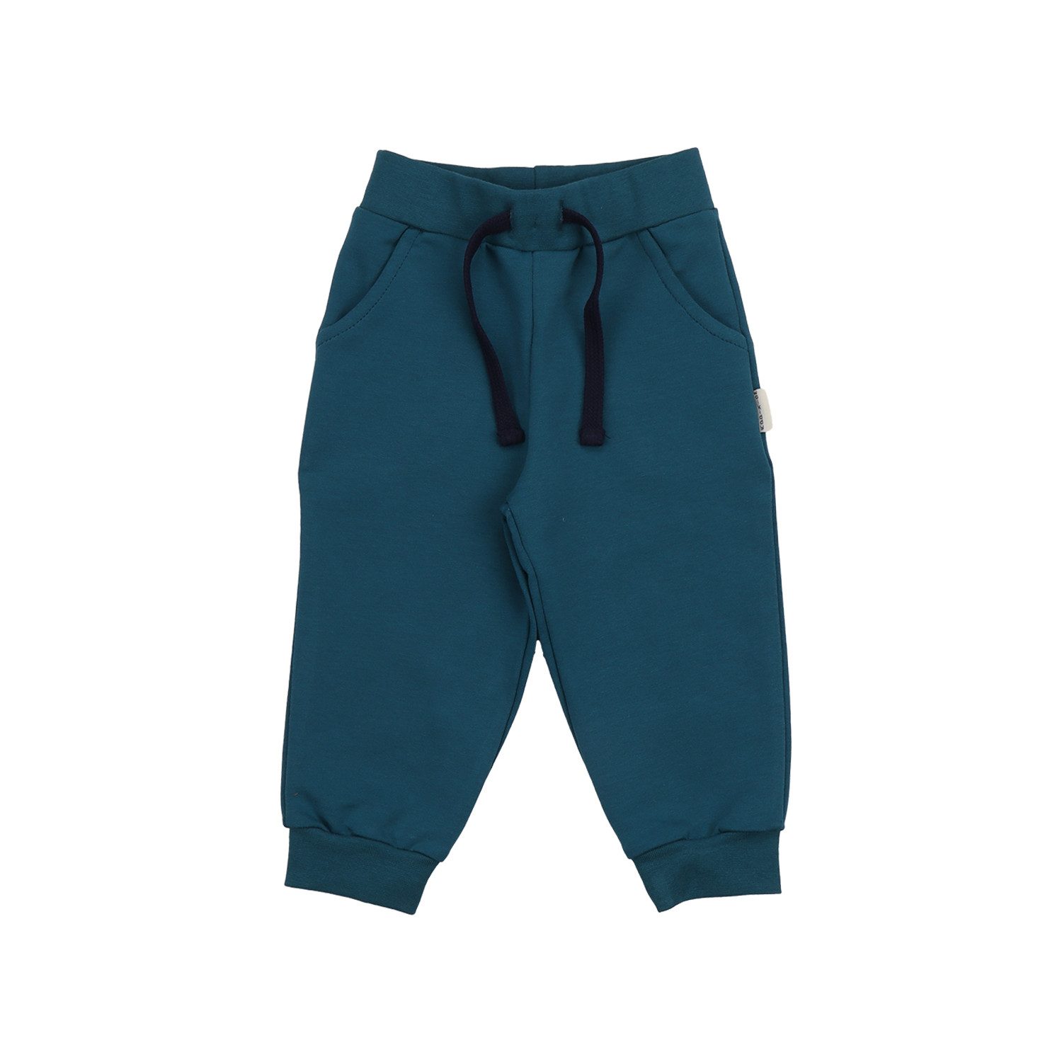 Walkiddy Jogger Pants Baggy-Hose aus Bio-Baumwolle in Dunkelblau Bio Baumwolle,GOTSKinderbekleidung,nachhaltige Klamotten,Hose