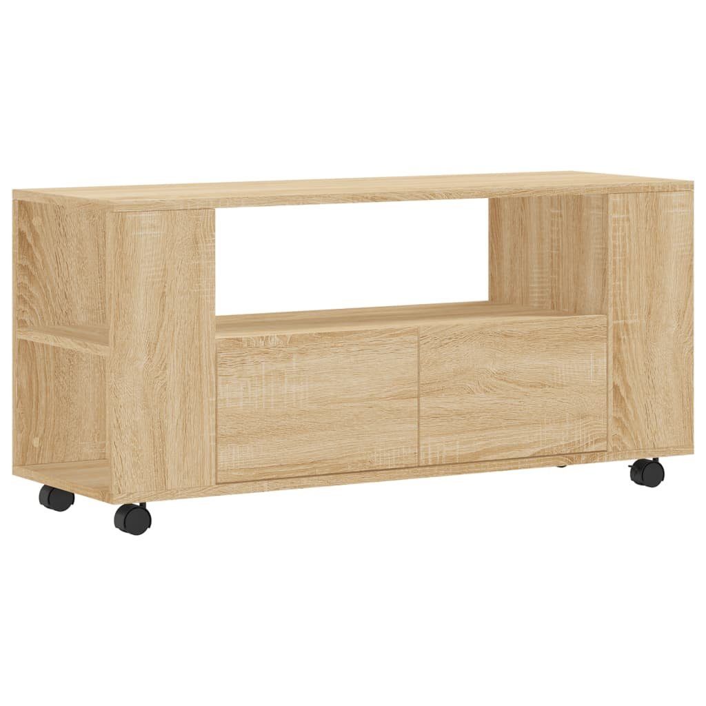 vidaXL TV-Schrank TV-Schrank Sonoma-Eiche 102x34,5x43 Holzwerkstoff cm Sonoma Eiche (1-St)