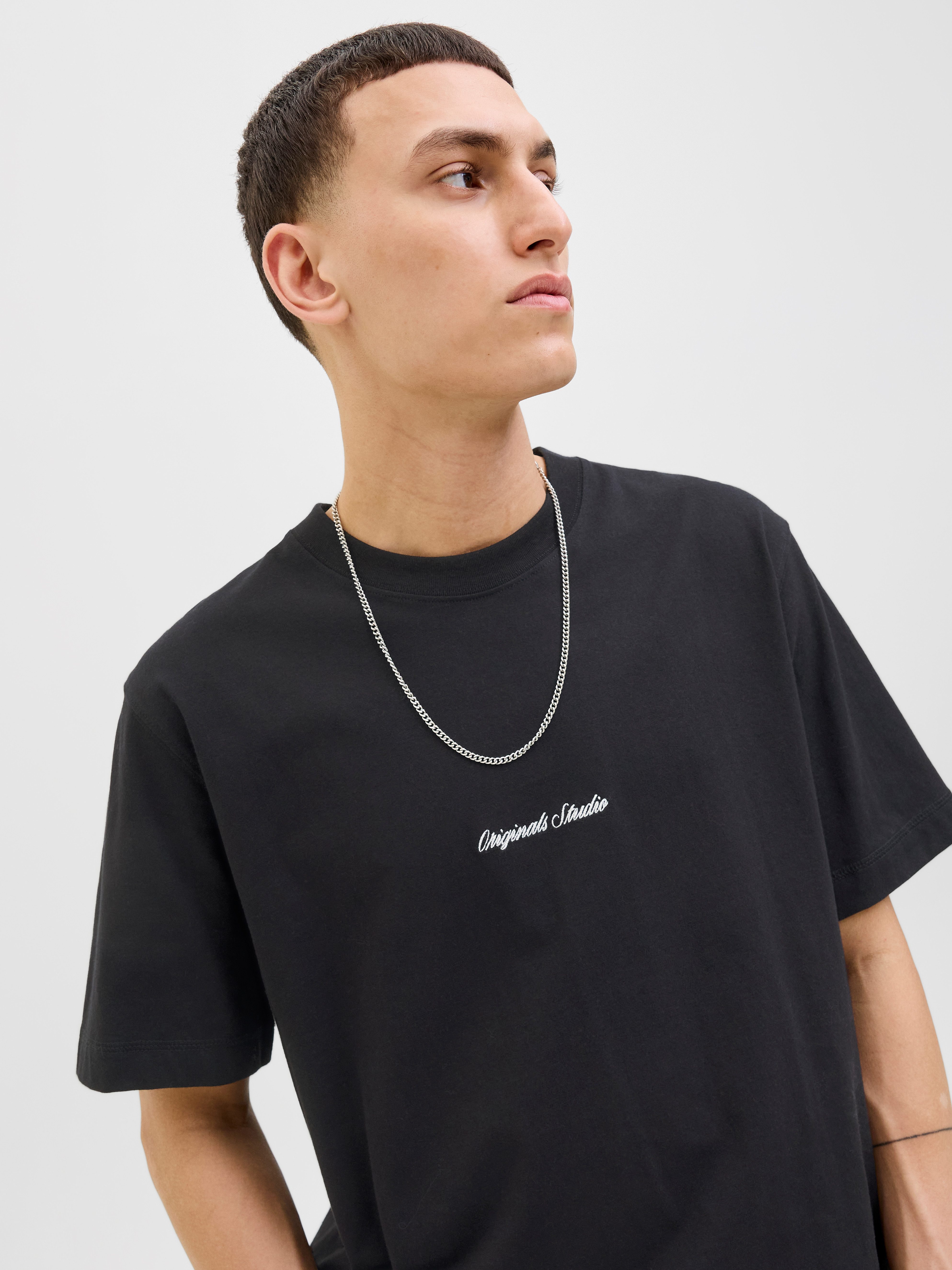 Jack & Jones Kurzarmshirt JORNORREBRO EMB TEE SS CREW NECK NOOS mit Logo Pr günstig online kaufen