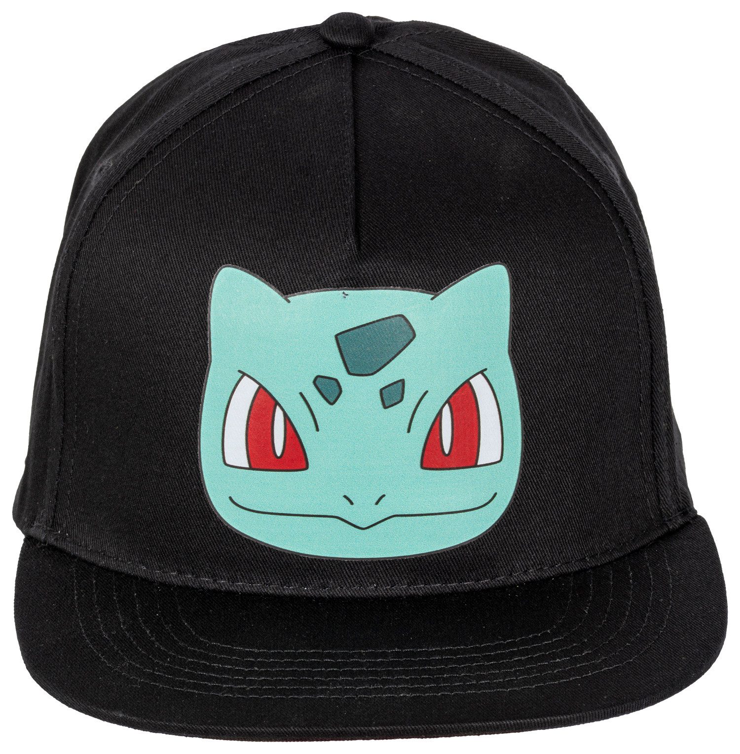 POKEMON JUEGO DE CARTAS Snapback Cap Kappe - Pokémon - Bisasam schwarz (NEU & OVP)