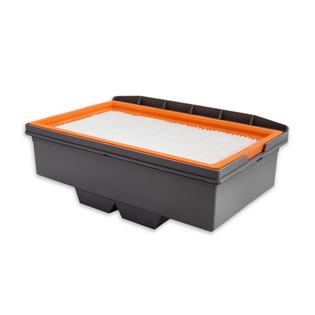 MENZER Flachfaltenfilter Flachfaltenfilter PES mit Rahmen, (1-St), für MENZER Geräte