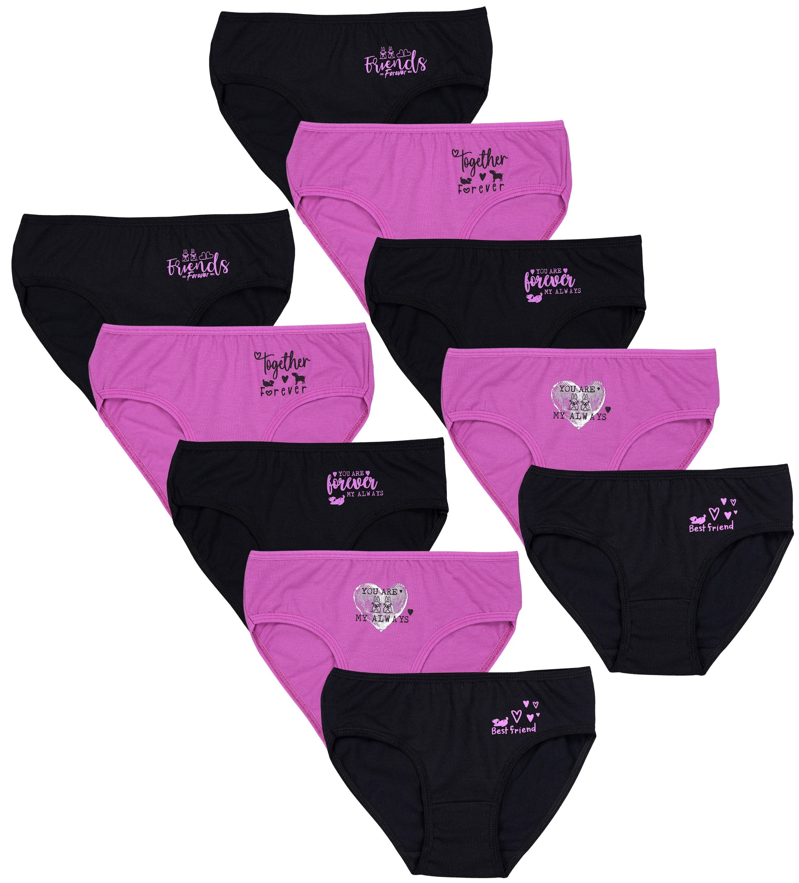 TupTam Slip TupTam Mädchen Slips mit Aufdruck 10er Pack