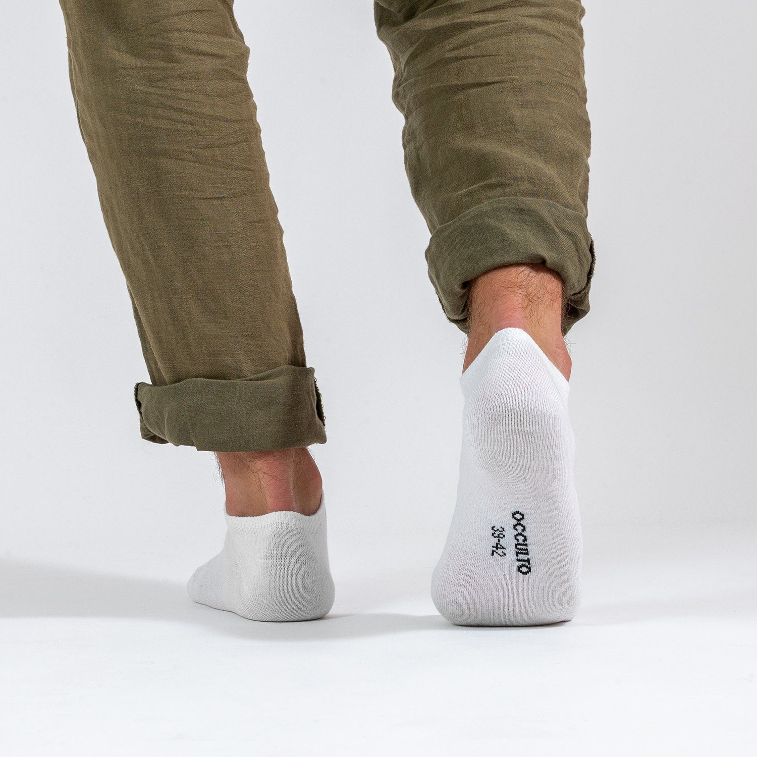 OCCULTO Sneakersocken Herren Sneaker Socken 10er Pack (Modell: Alex) (10-Pa günstig online kaufen