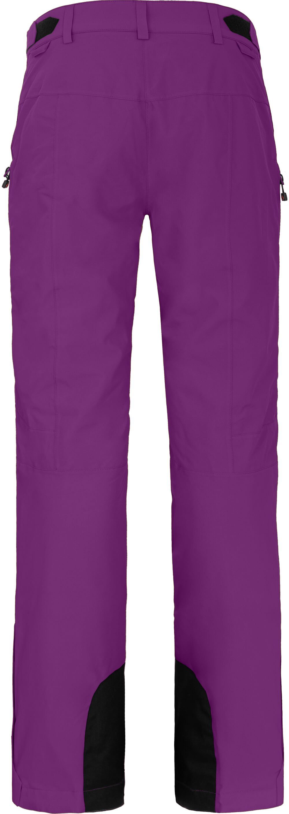 Damen ICE Skihose mm wattiert, violett Kurzgrößen, Skihose, 20000 Bergson Wassersäule,