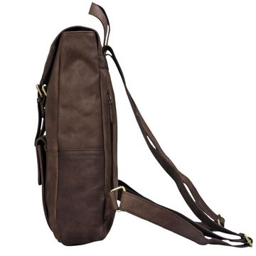 STILORD Notebook-Rucksack "Manila" Vintage Leder Rucksack Damen Herren