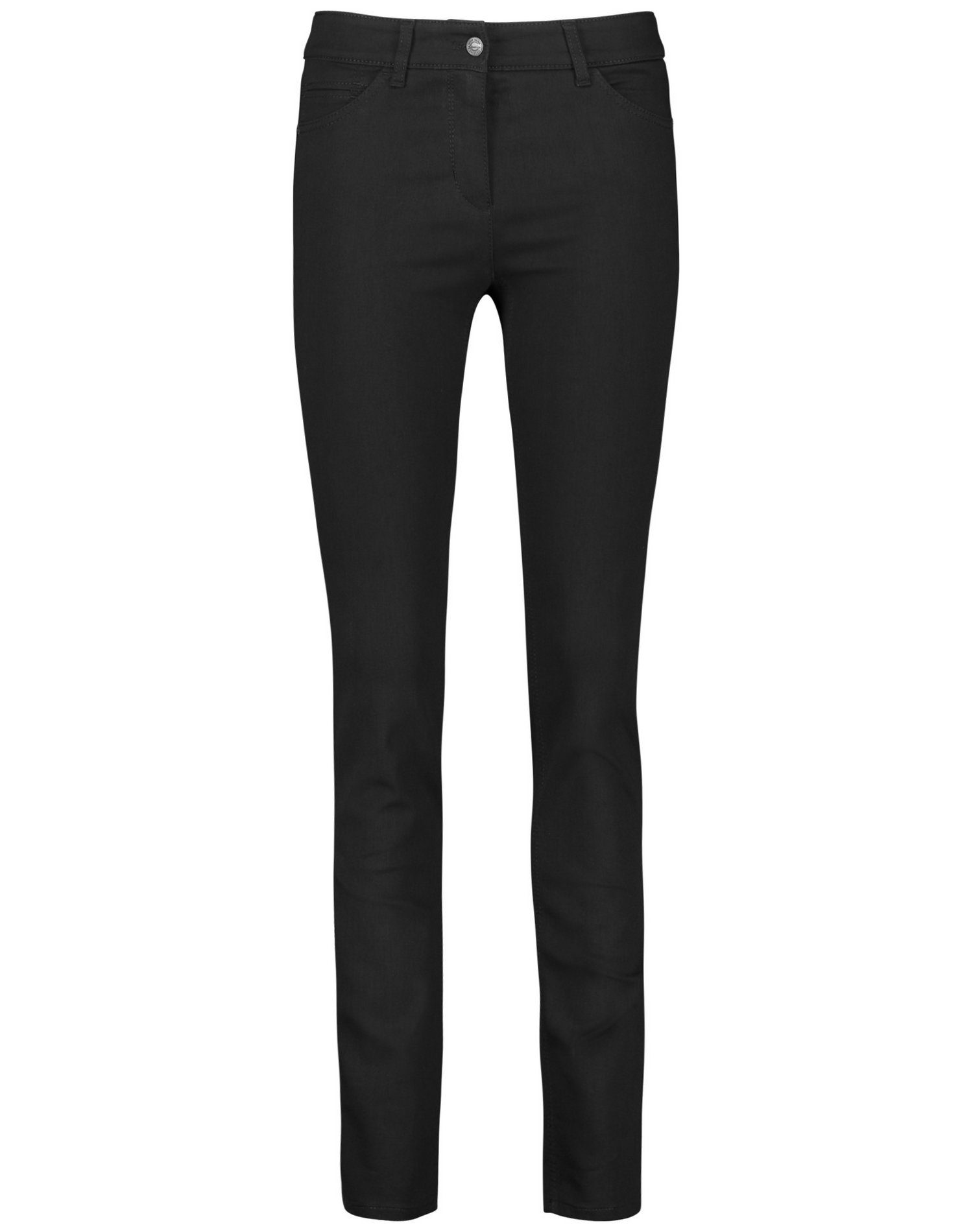 (1-tlg) Black Jeans Stretch-Jeans Black 5-Pocket 5-Pocket Denim Skinny WEBER GERRY Best4me